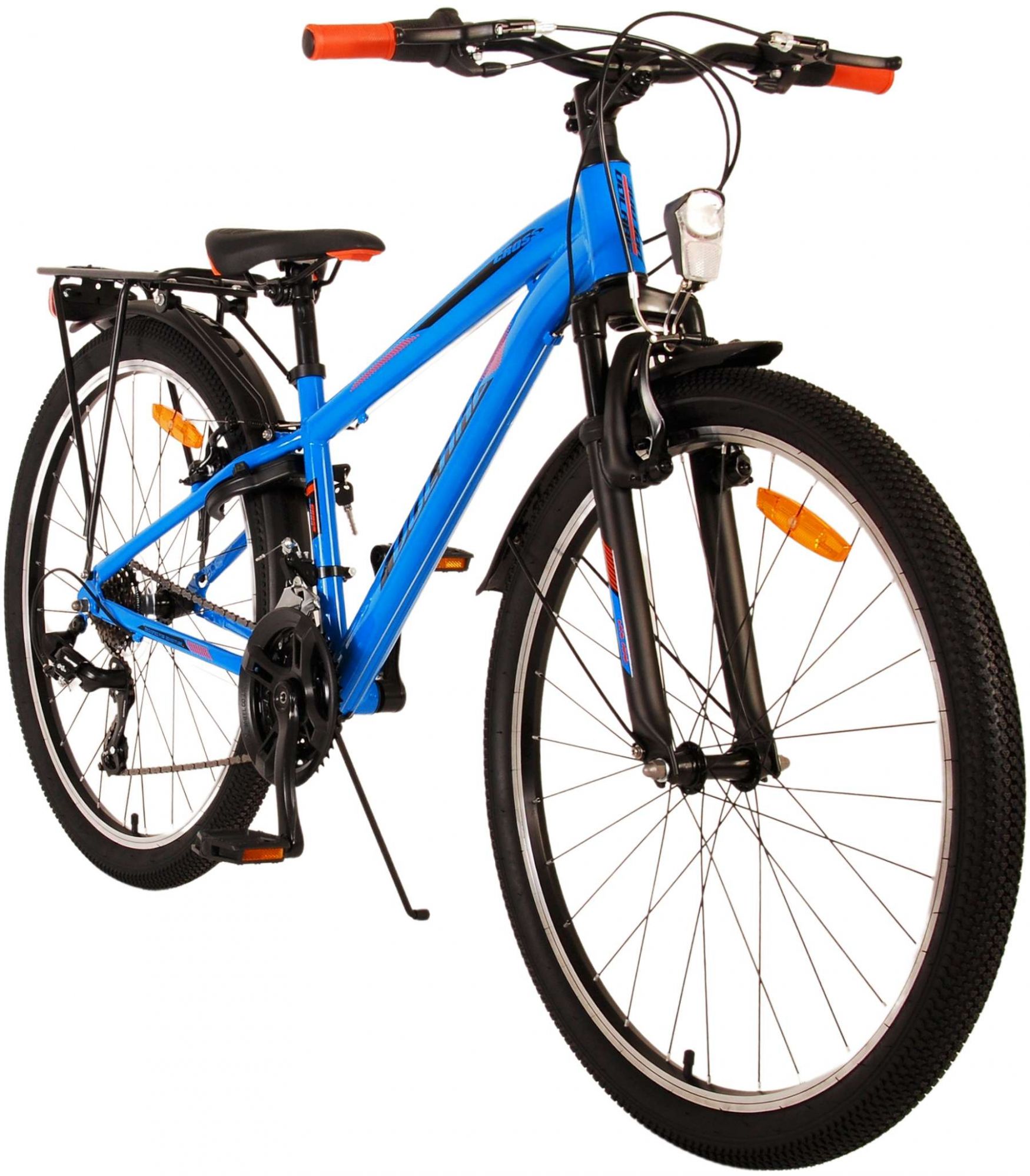 Kinderfahrrad Cross für Jungen 26 Zoll Kinderrad in Blau, 18 Gänge Kinderfahrrad Cross für Jungen 26 Zoll Kinderrad in Blau, 18 Gänge