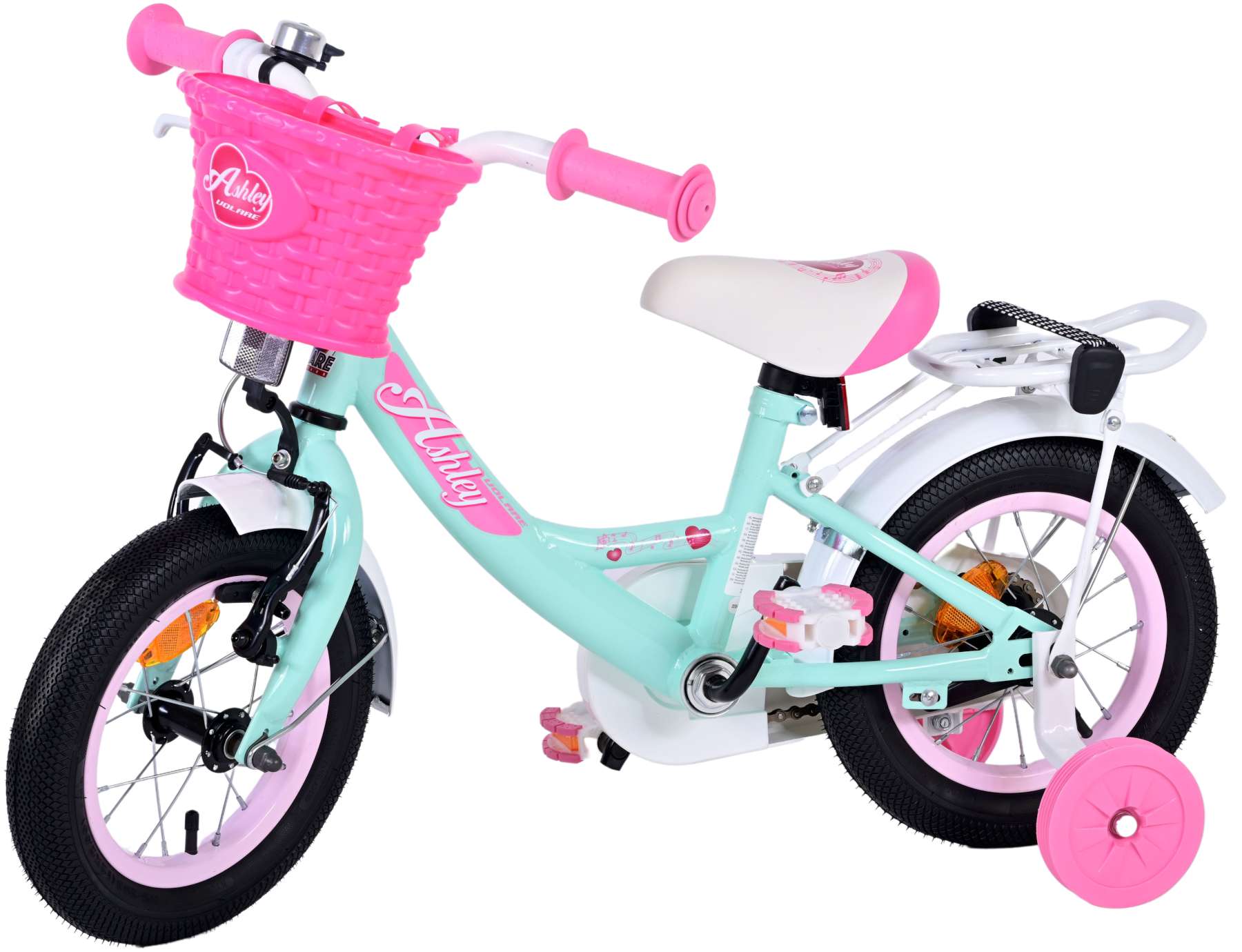 Kinderfahrrad Ashley für Mädchen 12 Zoll Kinderrad in Grün Kinderfahrrad Ashley für Mädchen 12 Zoll Kinderrad in Grün