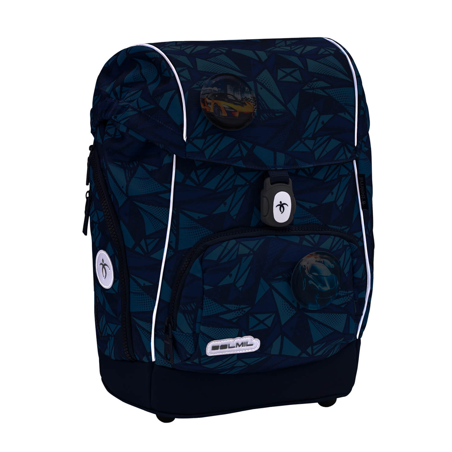 Rucksack Comfy Plus Premium Schulranzen Set 5-t. Glacier Blue Tasche