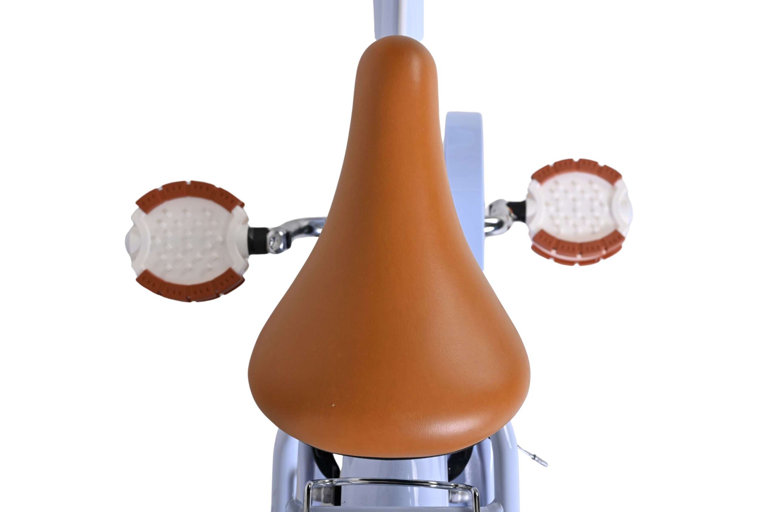 Kinderfahrrad Ashley für Mädchen 14 Zoll Kinderrad in Pastellblau, Zwei Handbremsen