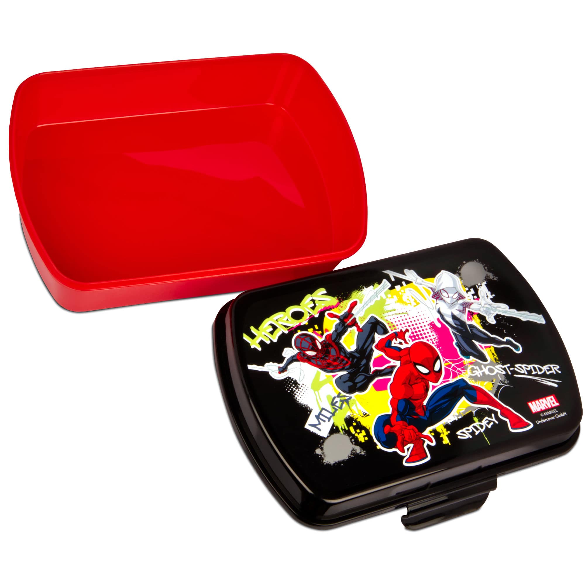 Spiderman Lunchset Brotdose Aluminium Trinkflasche für Schule Marvel Spiderman Lunchset Brotdose Aluminium Trinkflasche für Schule Marvel
