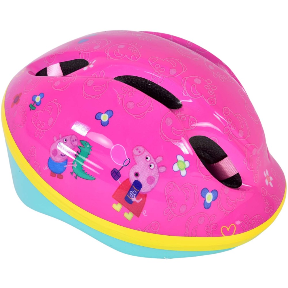 Fahrradhelm Peppa Pig Helm in Rosa 51-55 cm Kinderhelm