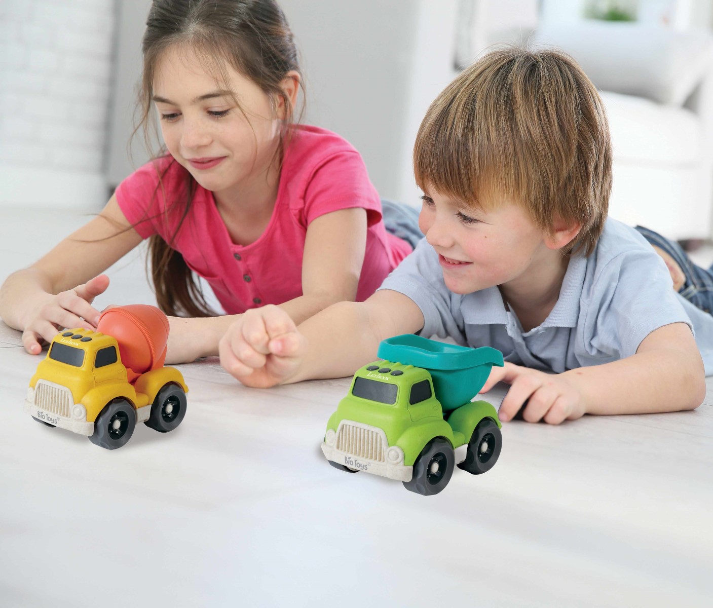 Bio-Plastik Betonmischer aus Weizenfasern Bio-Plastik Betonmischer aus Weizenfasern