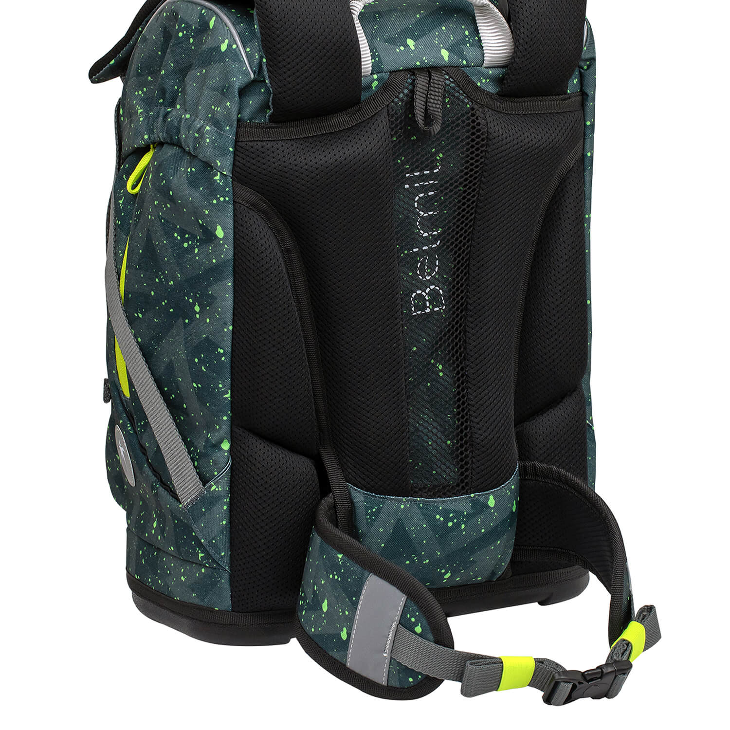 Rucksack Motion ergonomisches Schulranzen Set 5-teilig Green Splash Rucksack Motion ergonomisches Schulranzen Set 5-teilig Green Splash