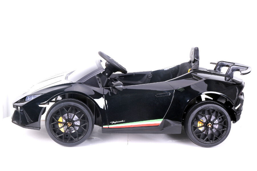 Elektro Kinderauto "Lamborghini Huracan" Fernsteuerung MP3 Schwarz