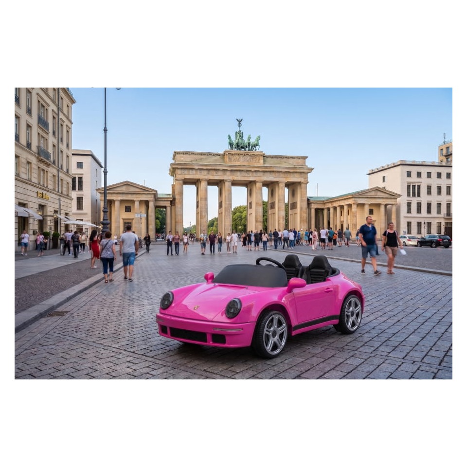 ES-Toys Elektro Kinderauto „Porsche Ruf“ – lizenziert – 24V8A – Brushless – 2 Sitzer- 2,4Ghz + MP3 + Leder + EVA – Pink ES-Toys Elektro Kinderauto „Porsche Ruf“ – lizenziert – 24V8A – Brushless – 2 Sitzer- 2,4Ghz + MP3 + Leder + EVA – Pink