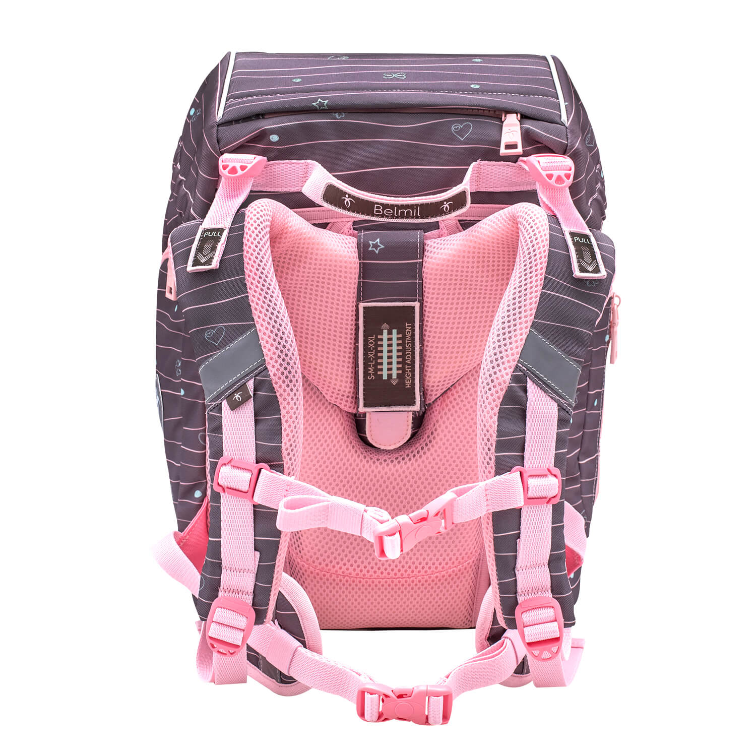 Rucksack Comfy Plus Premium Schulranzen Set 5-teilig Mint Federtasche