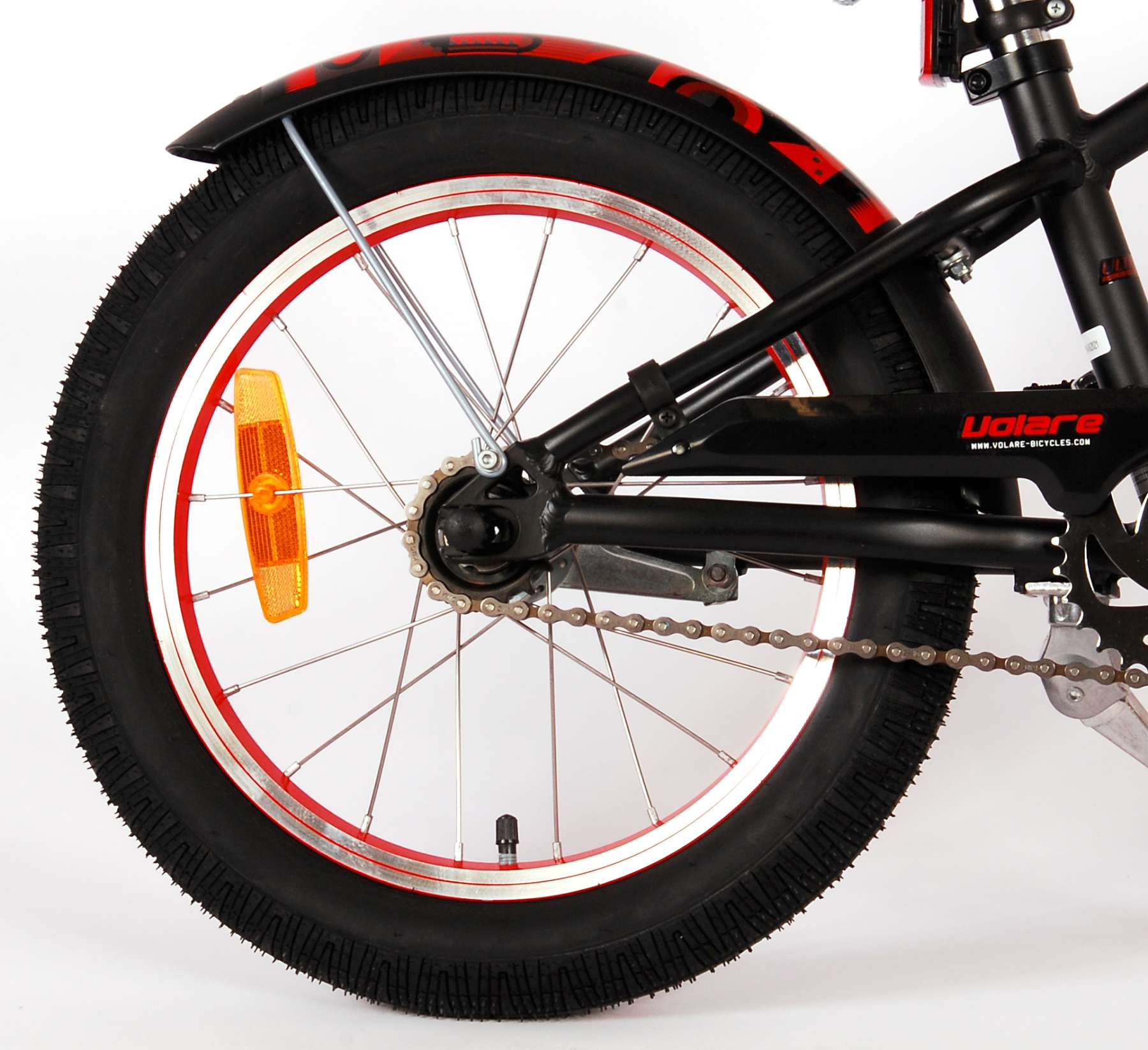 Kinderfahrrad Miracle Cruiser für Jungen 16 Zoll Kinderrad Mattschwarz
