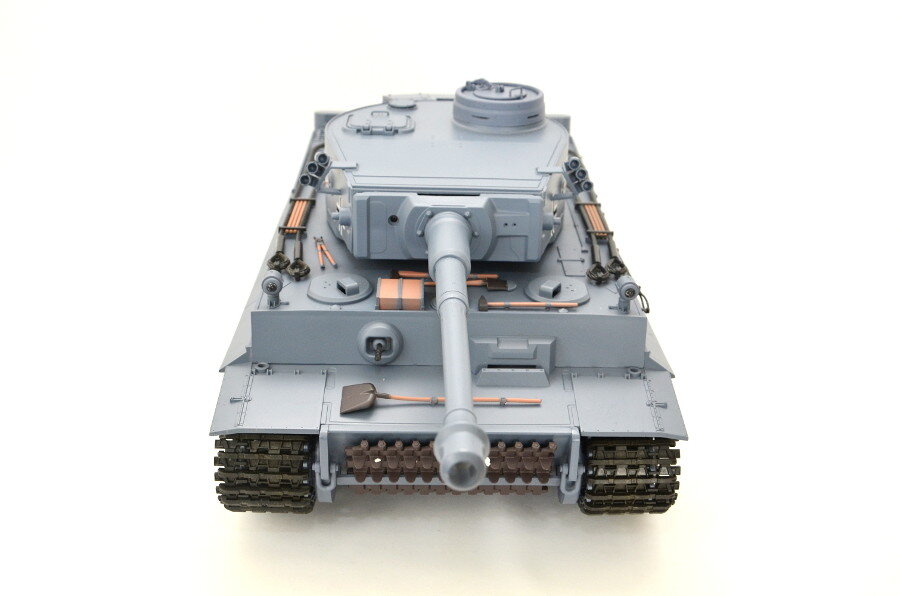 RC Panzer "German Tiger I" 1:16 Graumit mit Rauch und Sound