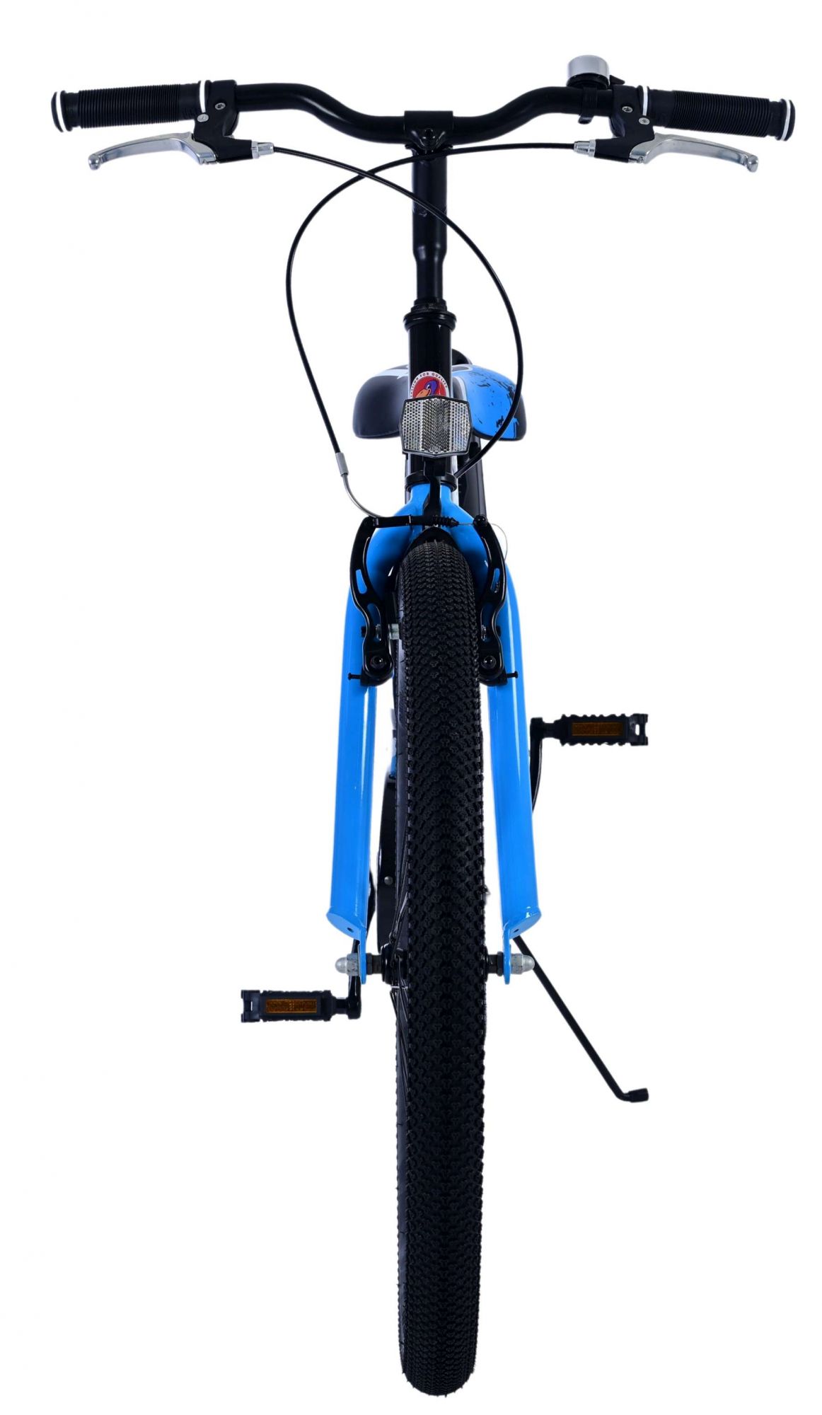 Kinderfahrrad Sportivo für Jungen 24 Zoll Kinderrad in Schwarz Blau Zwei Handbremsen