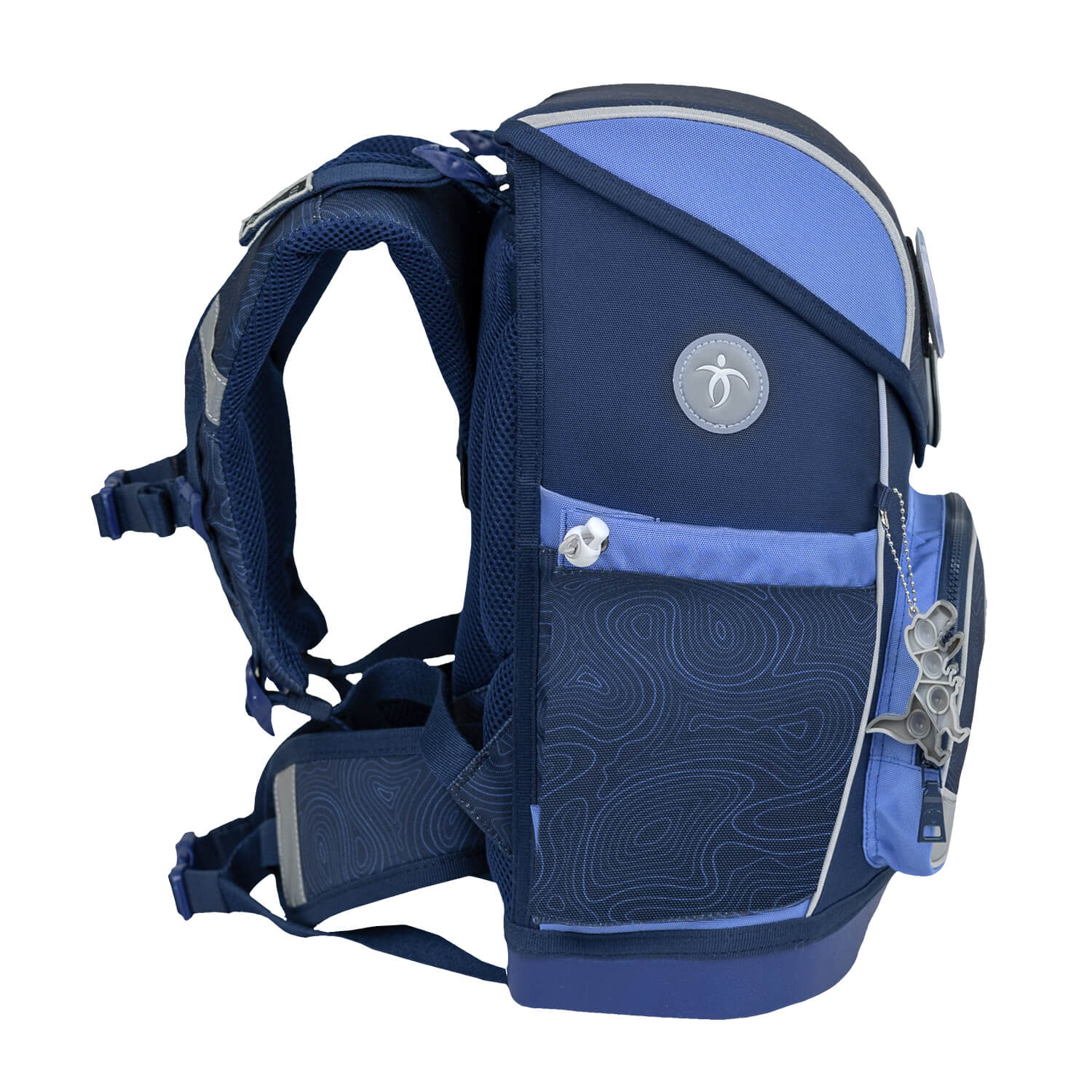 Rucksack Compact Plus Premium Schulranzen Set 5-t. Topographic Tasche