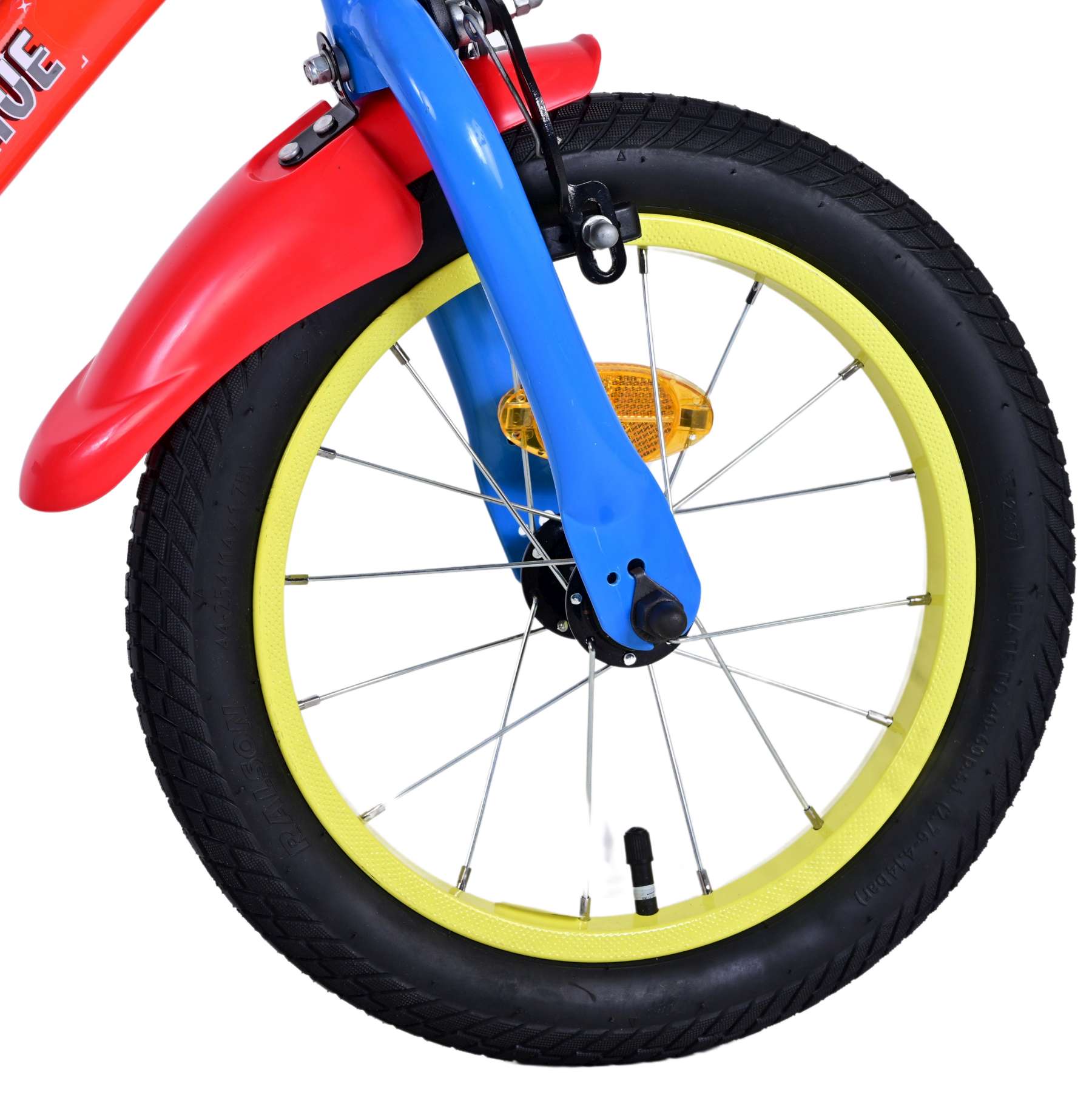 Kinderfahrrad Paw Patrol für Jungen 14 Zoll Kinderrad in Blau