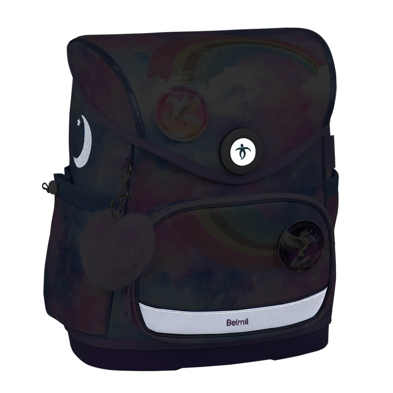 Rucksack Compact Plus Premium Schulranzen Set 5-teile Moonlight Tasche