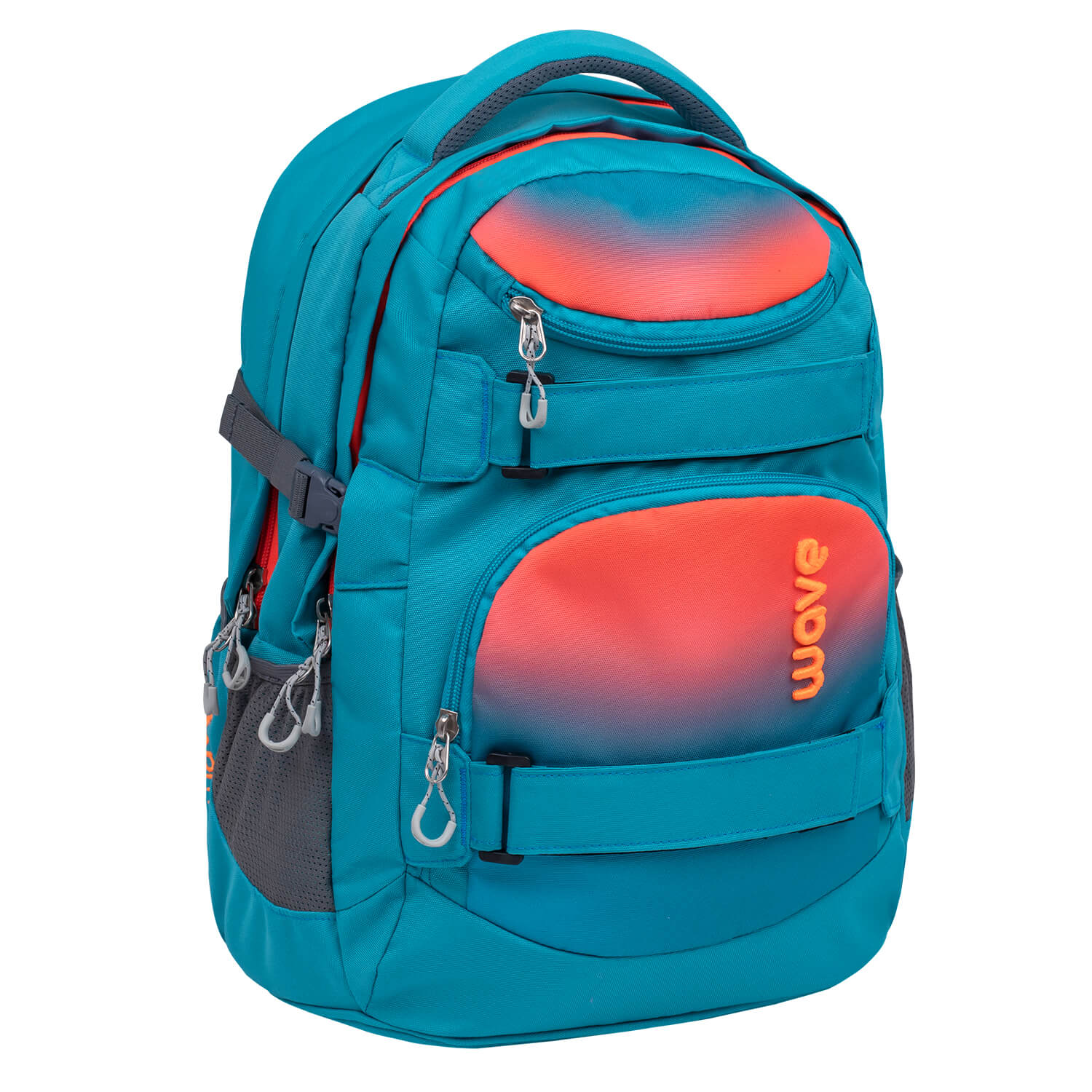 Rucksack Infinity Schulrucksack "Ombre Neon Orange and Bluebird" Rucksack Infinity Schulrucksack "Ombre Neon Orange and Bluebird"