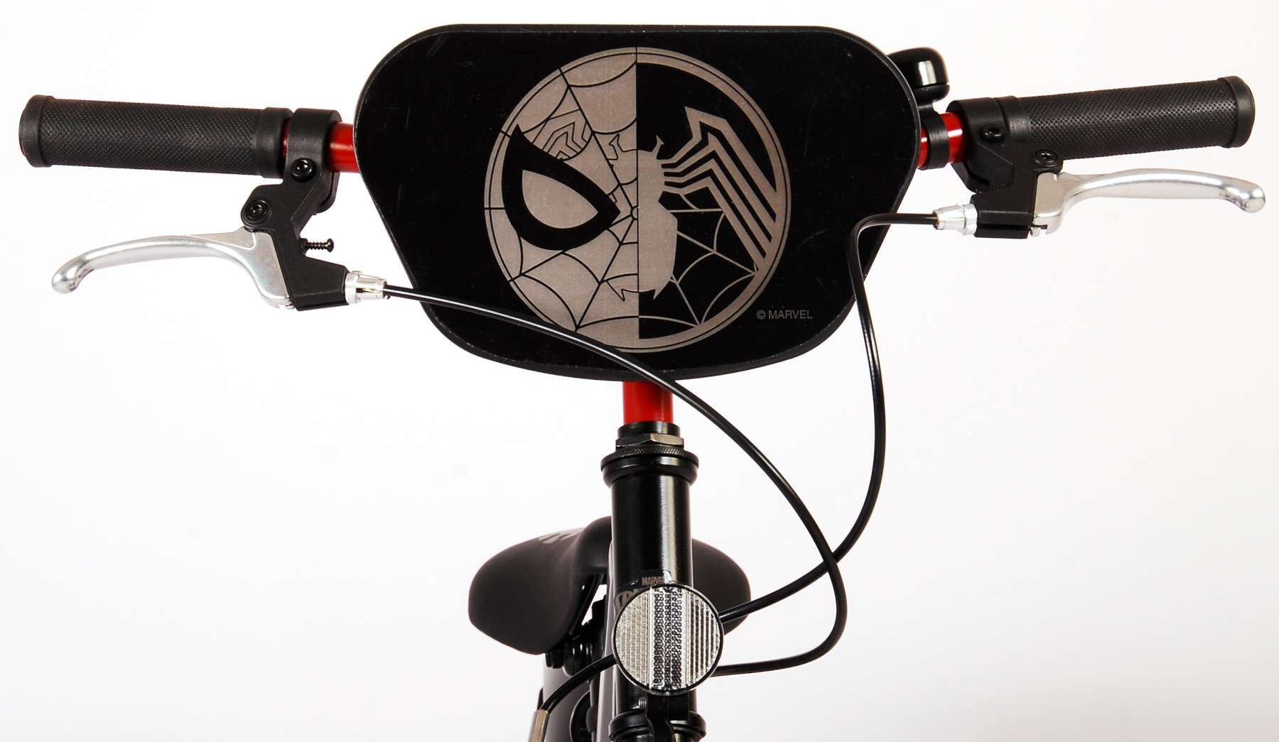 Kinderfahrrad Spider-Man für Jungen 20 Zoll Kinderrad in Mattschwarz