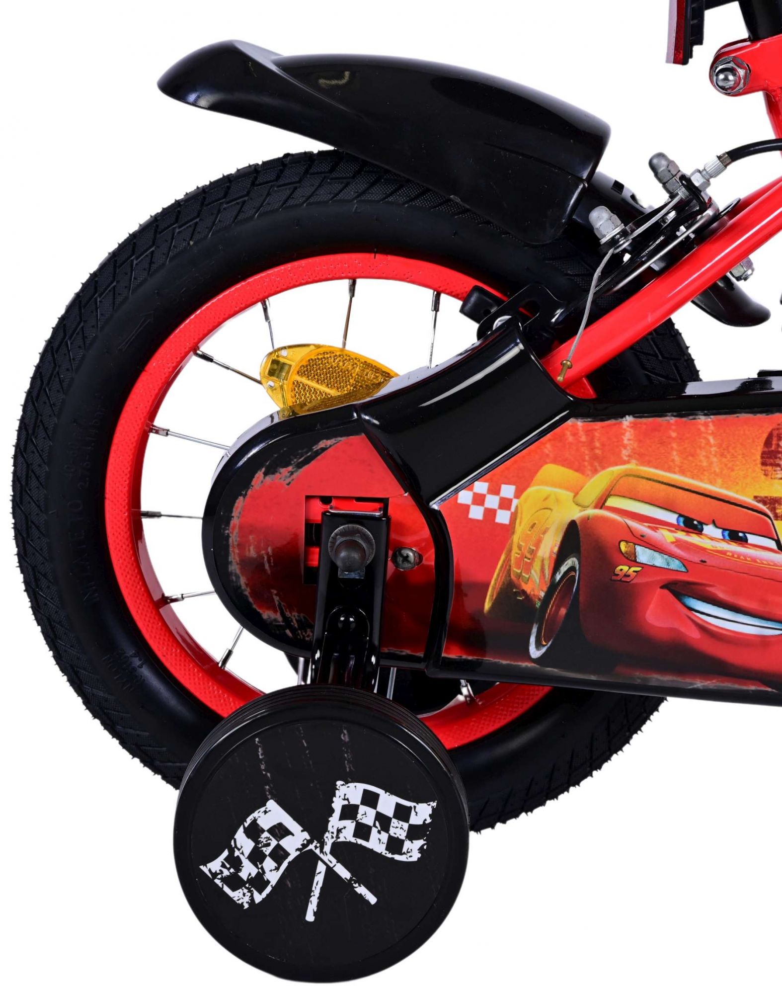 Kinderfahrrad Disney Cars für Jungen 12 Zoll Kinderrad Autos