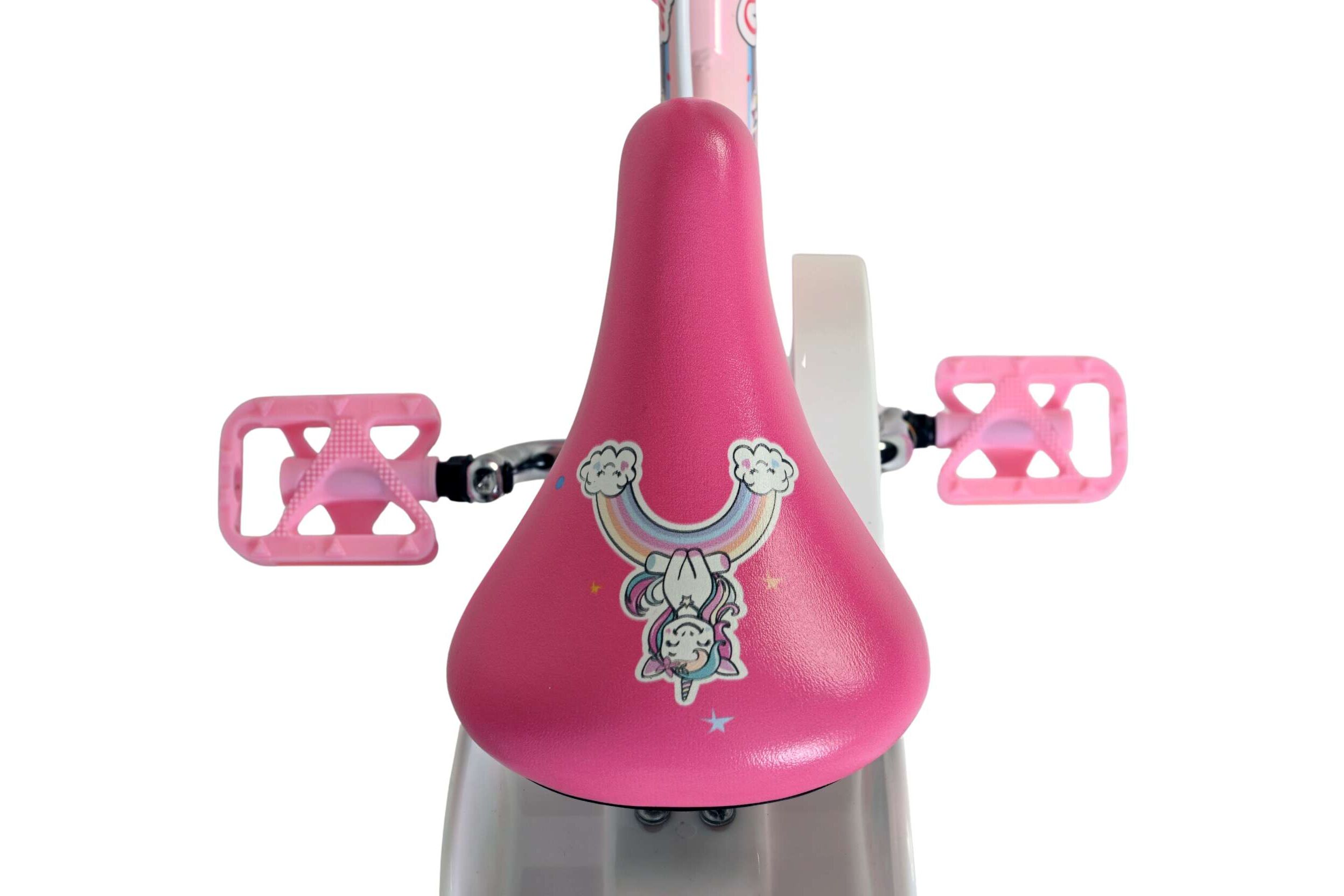 Kinderfahrrad Unicorn für Mädchen 12 Zoll Kinderrad in Rosa, Zwei Handbremsen Kinderfahrrad Unicorn für Mädchen 12 Zoll Kinderrad in Rosa, Zwei Handbremsen