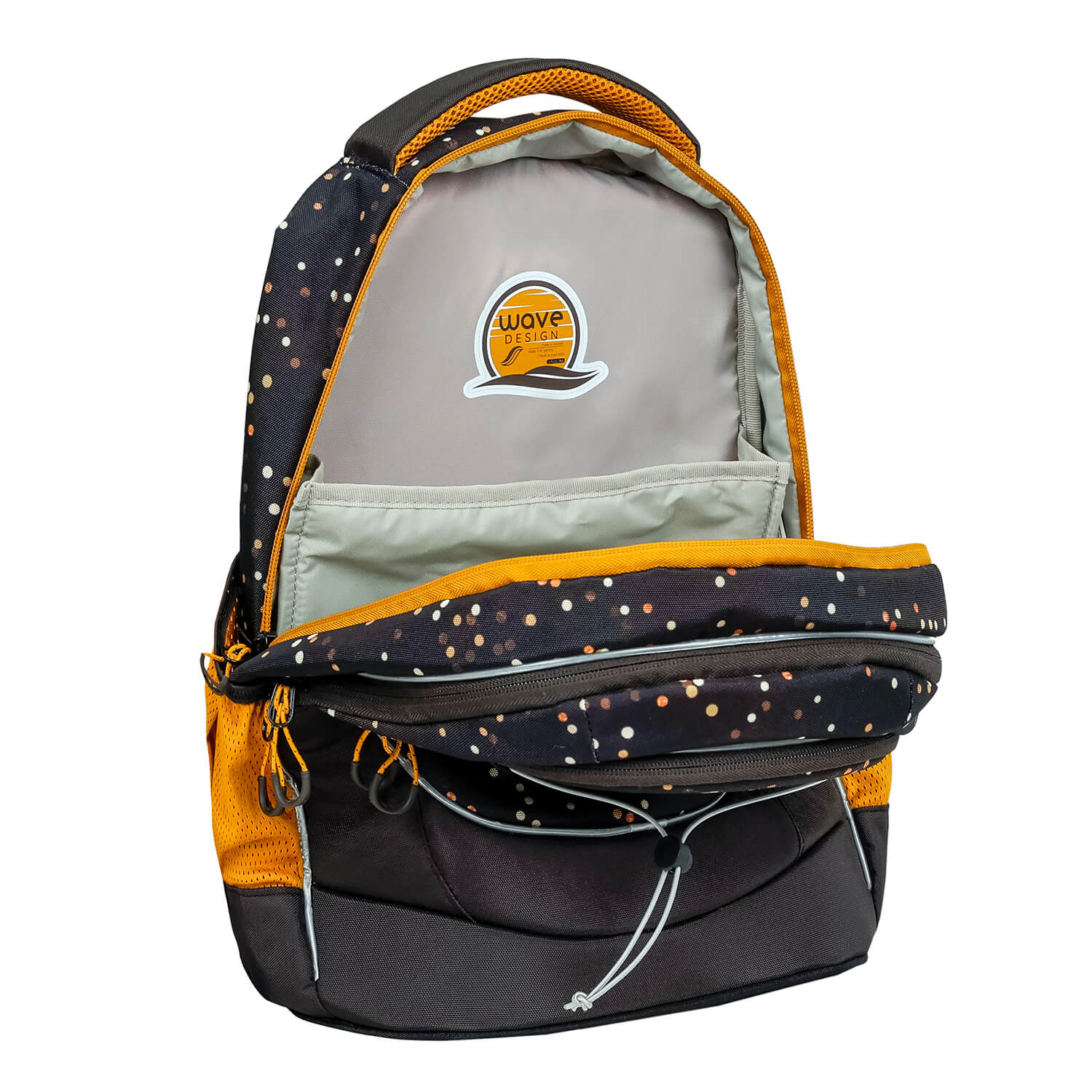 Rucksack Boost Schulrucksack "Dots Sand"