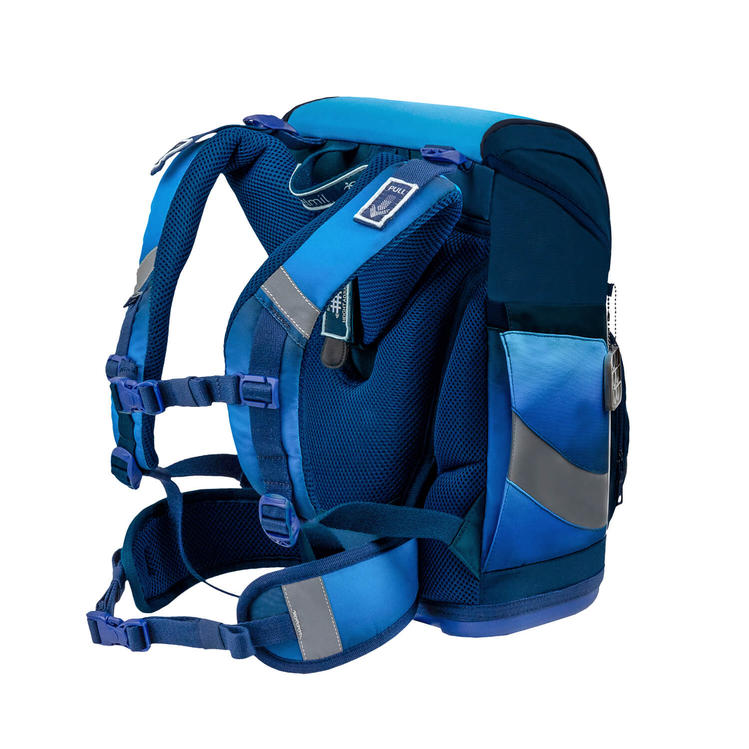 Rucksack Smarty Plus Premium Schulranzen Set 5-teilig Blue Navy Tasche