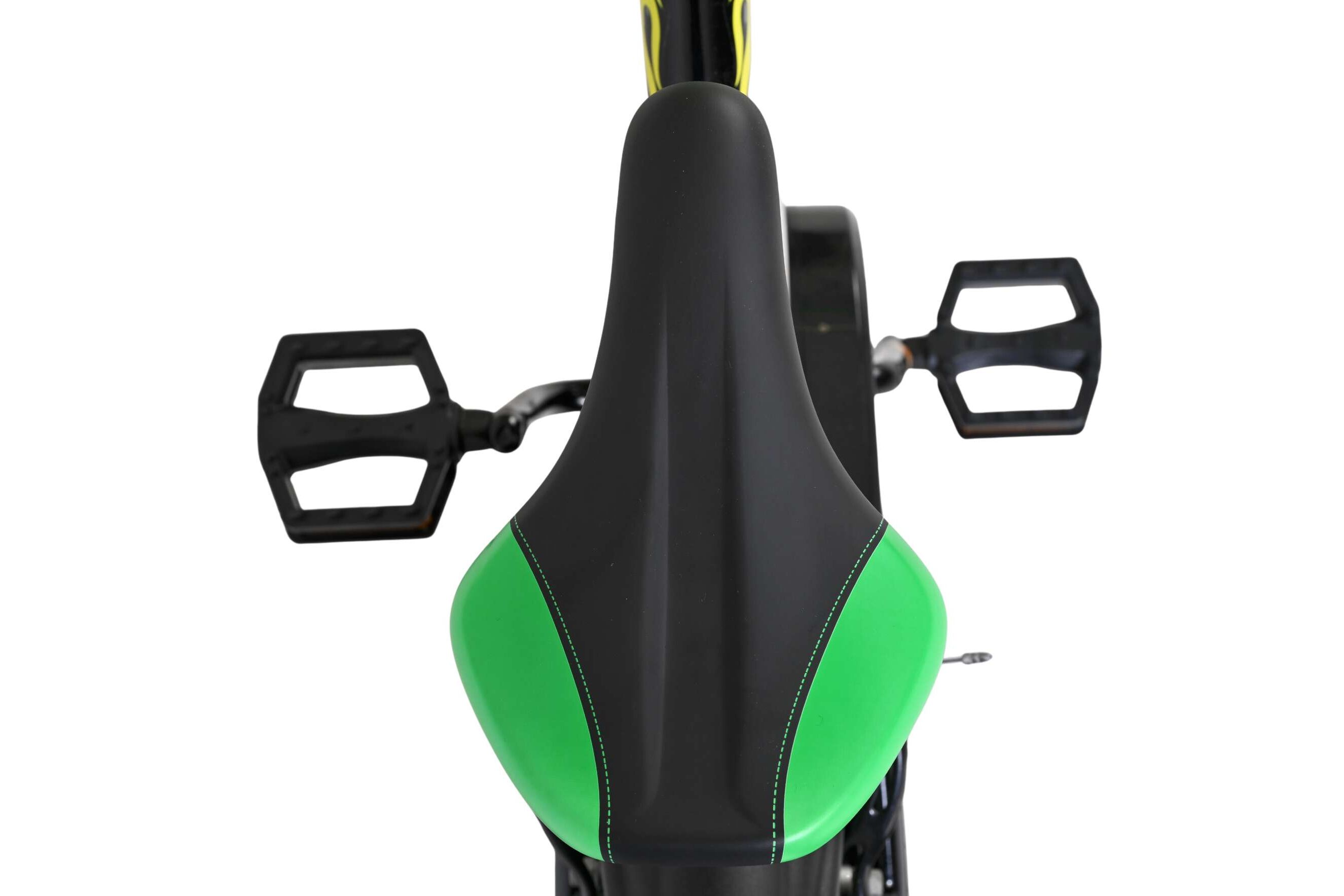 Kinderfahrrad Strike für Jungen 16 Zoll Kinderrad in Schwarz/Grün, Zwei Handbremsen Kinderfahrrad Strike für Jungen 16 Zoll Kinderrad in Schwarz/Grün, Zwei Handbremsen