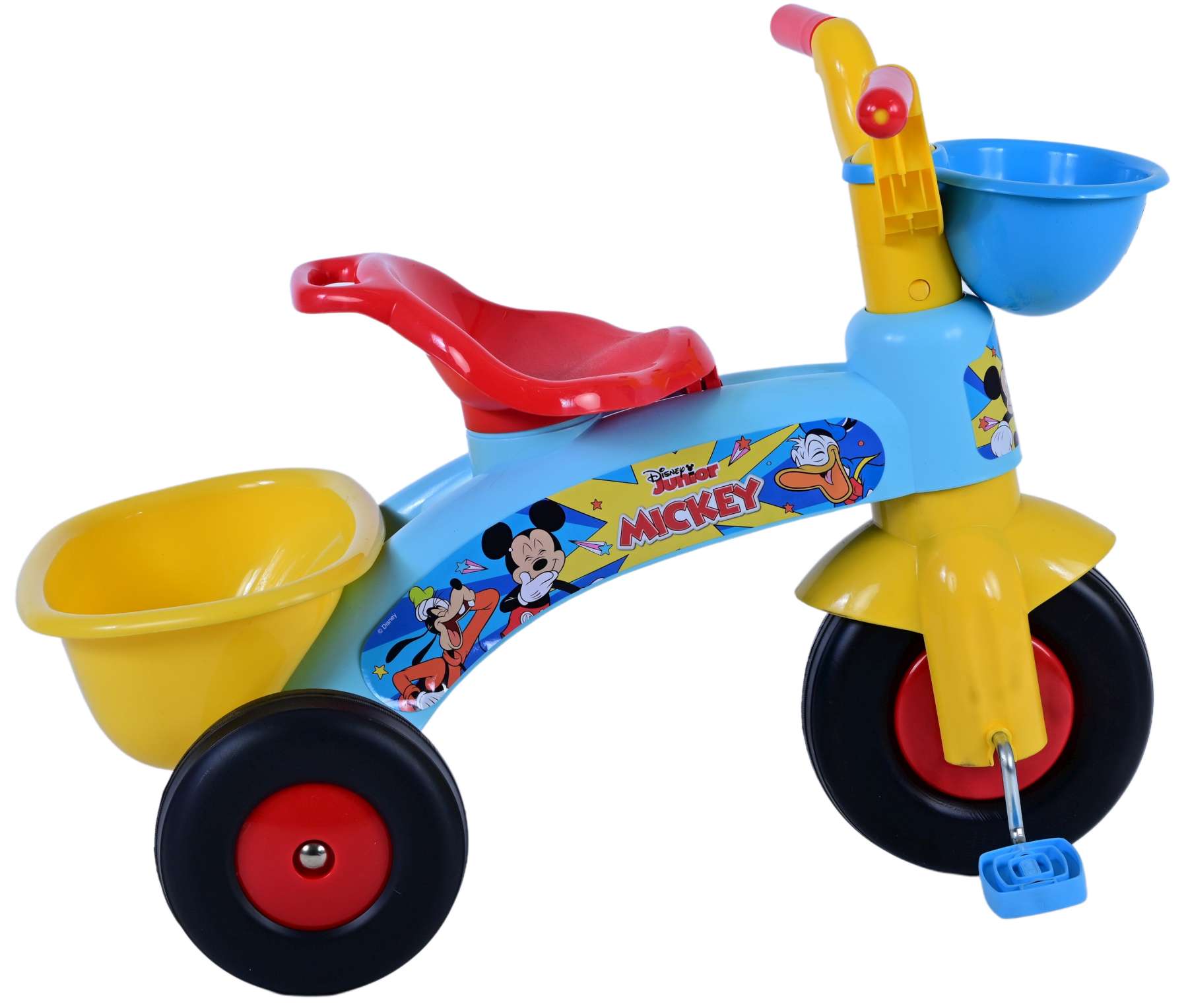 Dreirad Disney Mickey Fahrrad für Jungen Kinderrad in Rot Dreirad Disney Mickey Fahrrad für Jungen Kinderrad in Rot