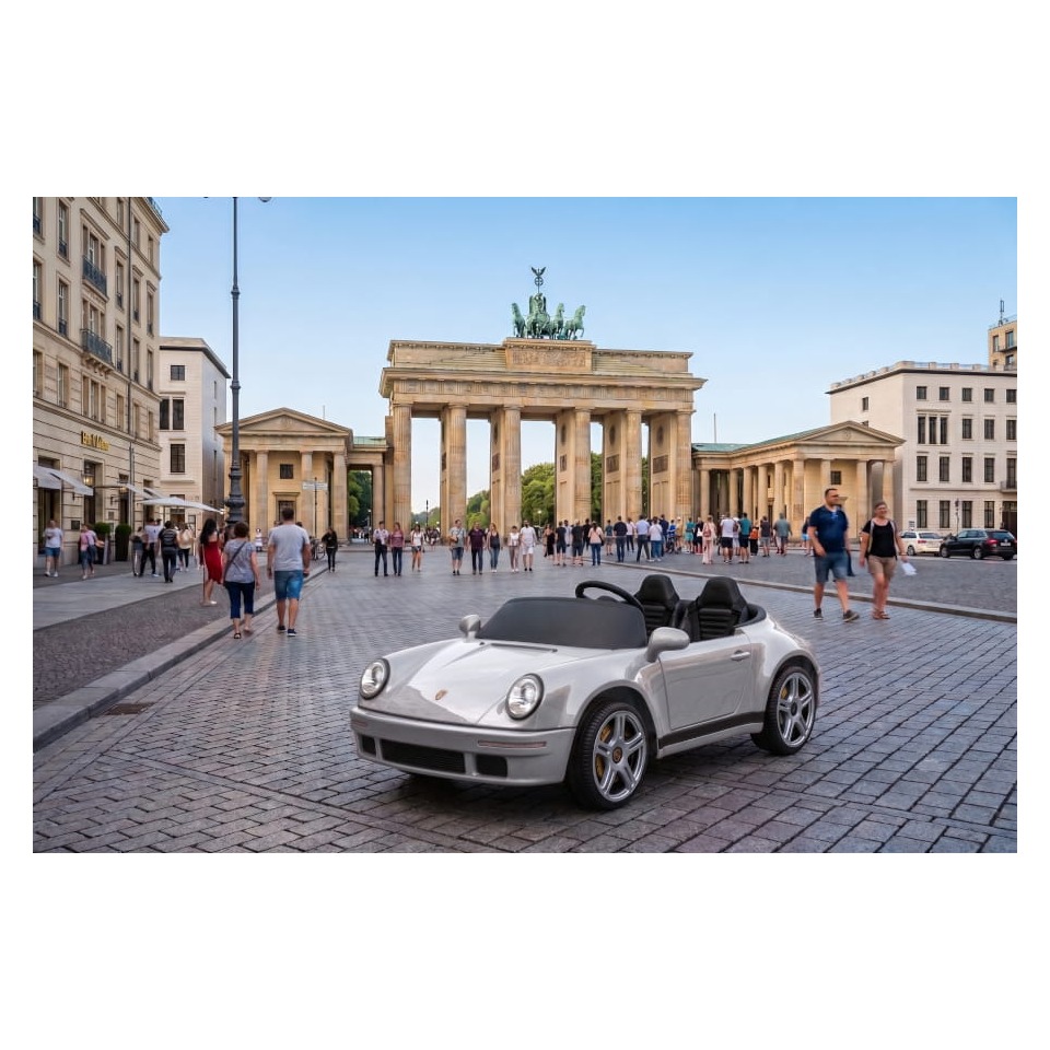 ES-Toys Elektro Kinderauto „Porsche Ruf“ – lizenziert – 24V8A – Brushless – 2 Sitzer- 2,4Ghz + MP3 + Leder + EVA Lackiert ES-Toys Elektro Kinderauto „Porsche Ruf“ – lizenziert – 24V8A – Brushless – 2 Sitzer- 2,4Ghz + MP3 + Leder + EVA Lackiert