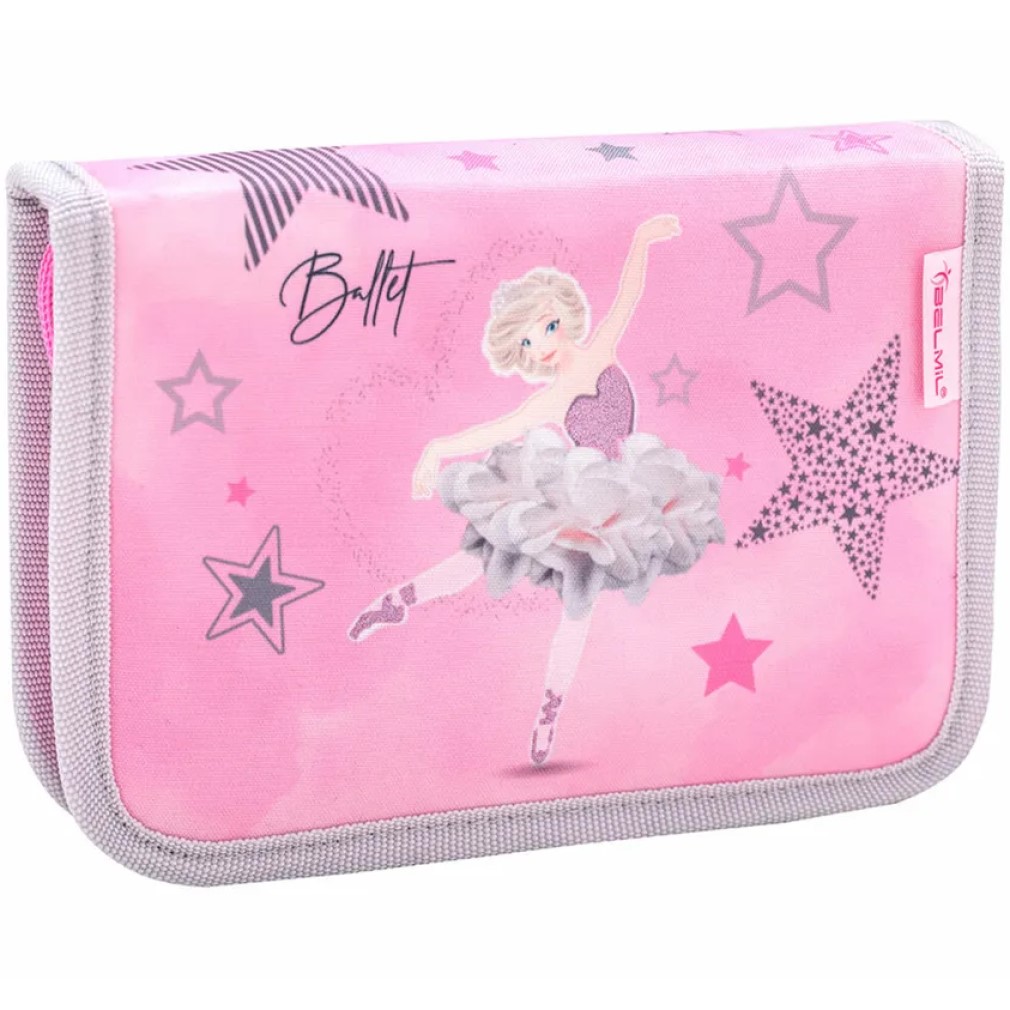 Belmil Classy ergonomisches Schulranzen-Set 4-teilig "Ballet Light Pink" mit Brustgurt Belmil Classy ergonomisches Schulranzen-Set 4-teilig "Ballet Light Pink" mit Brustgurt