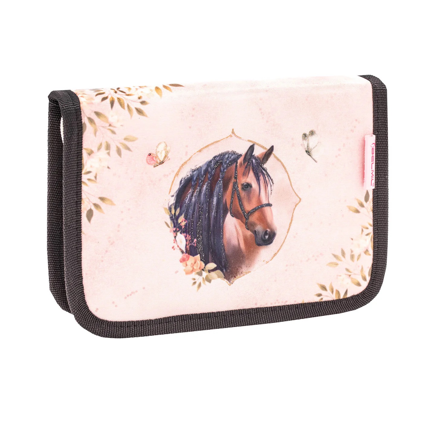 Belmil Mini-Fit ergonomischer Schulranzen-Set 4-teilig " Horse Chestnut " mit Brustgurt Belmil Mini-Fit ergonomischer Schulranzen-Set 4-teilig " Horse Chestnut " mit Brustgurt