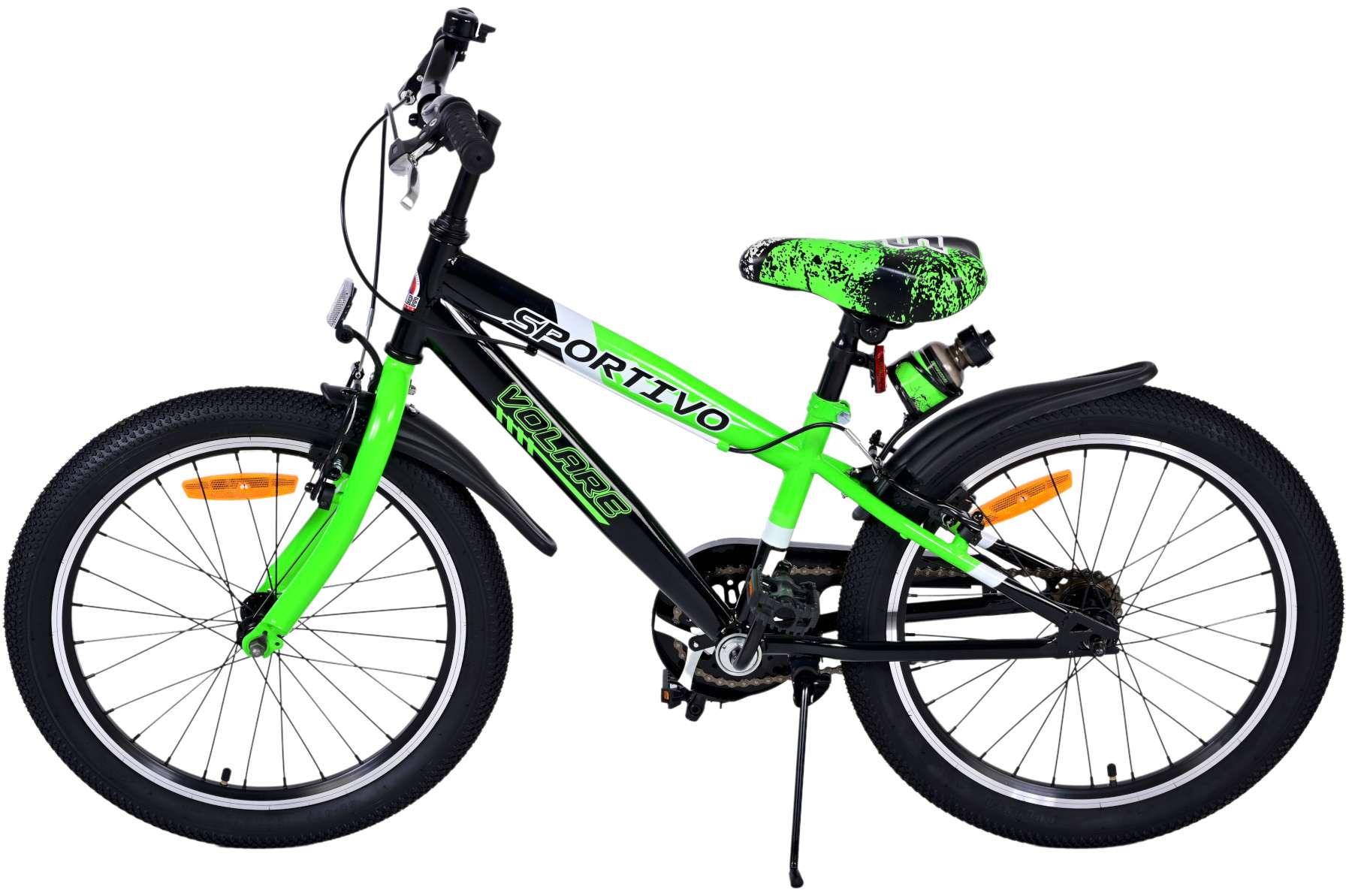Kinderfahrrad Sportivo für Jungen 20 Zoll Kinderrad in Schwarz/Grün Kinderfahrrad Sportivo für Jungen 20 Zoll Kinderrad in Schwarz/Grün