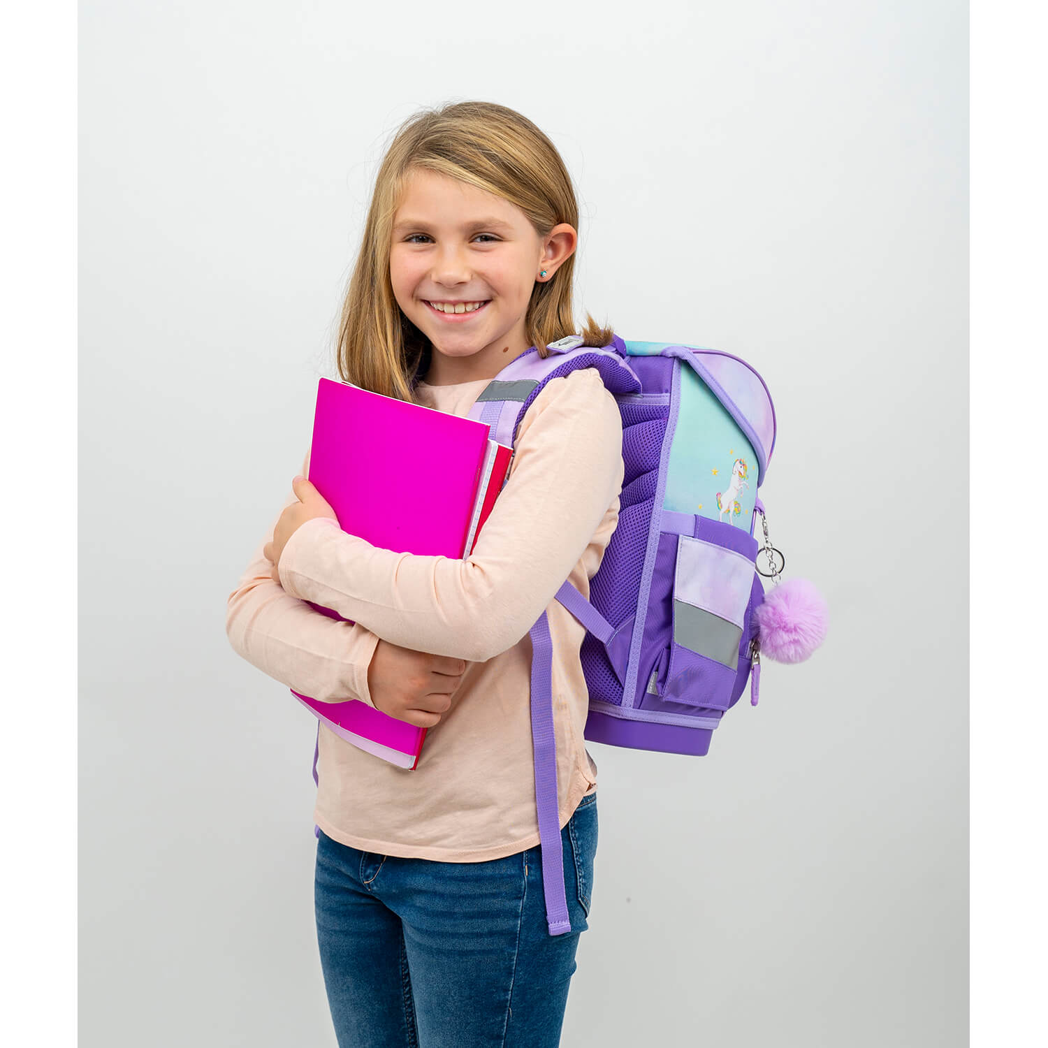 Rucksack Compact Ergonomisch SchulranzenSet 4-t. Rainbow Unicorn Magic Rucksack Compact Ergonomisch SchulranzenSet 4-t. Rainbow Unicorn Magic