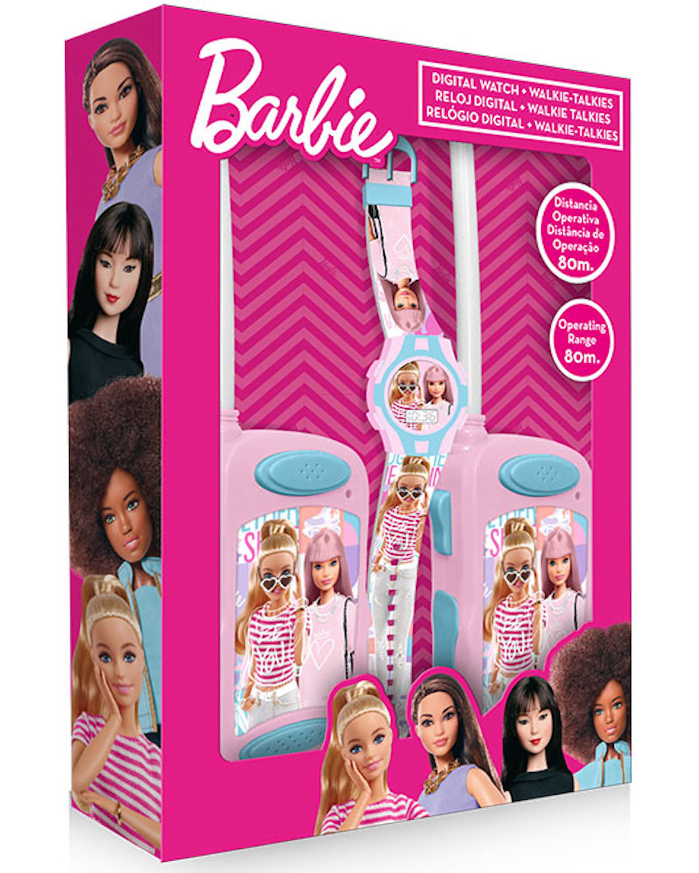 Barbie Armbanduhr und zwei Walkie Talkies