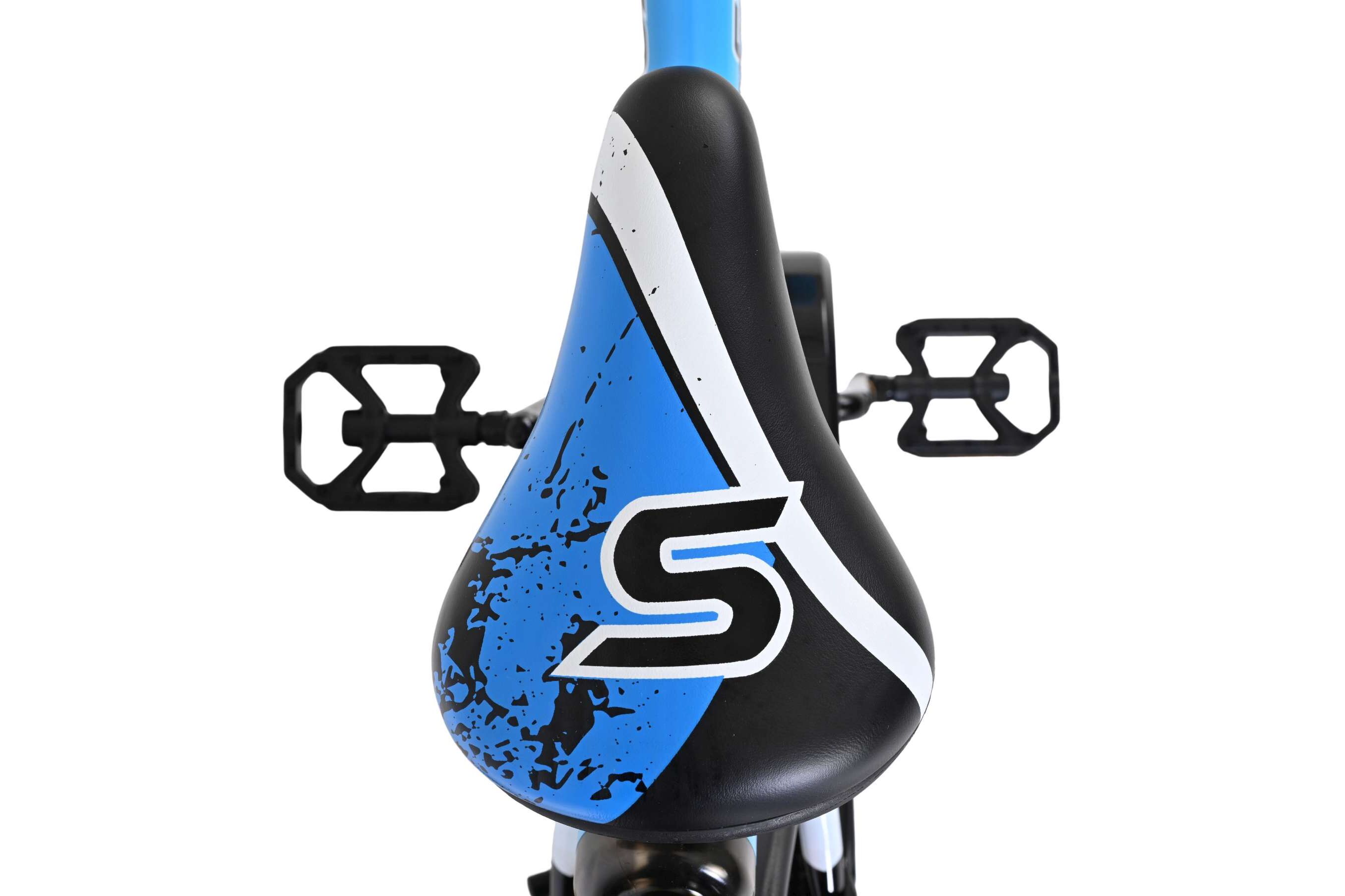 Kinderfahrrad Sportivo für Jungen 16 Zoll Kinderrad in Blau Schwarz Kinderfahrrad Sportivo für Jungen 16 Zoll Kinderrad in Blau Schwarz
