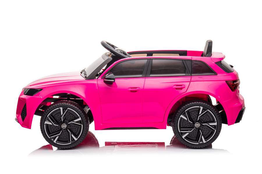 Kinderfahrzeug – Elektro Auto „Audi RS6“ – lizenziert – 12V7AH Akku und 2 Motoren- 2,4Ghz + MP3 + Leder + EVA – Pink/Rosa Kinderfahrzeug – Elektro Auto „Audi RS6“ – lizenziert – 12V7AH Akku und 2 Motoren- 2,4Ghz + MP3 + Leder + EVA – Pink/Rosa