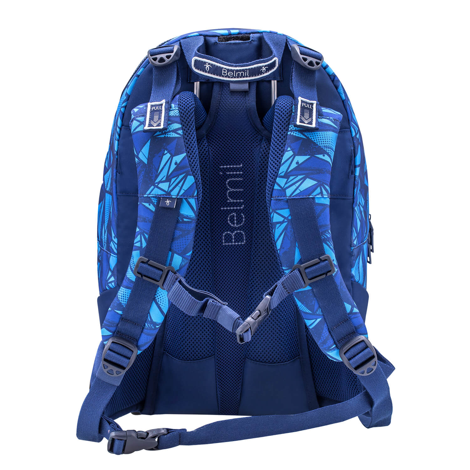 2-IN-1 Schultasche & Gürteltasche 2-Teile Ranzen Glacier Blue Rucksack