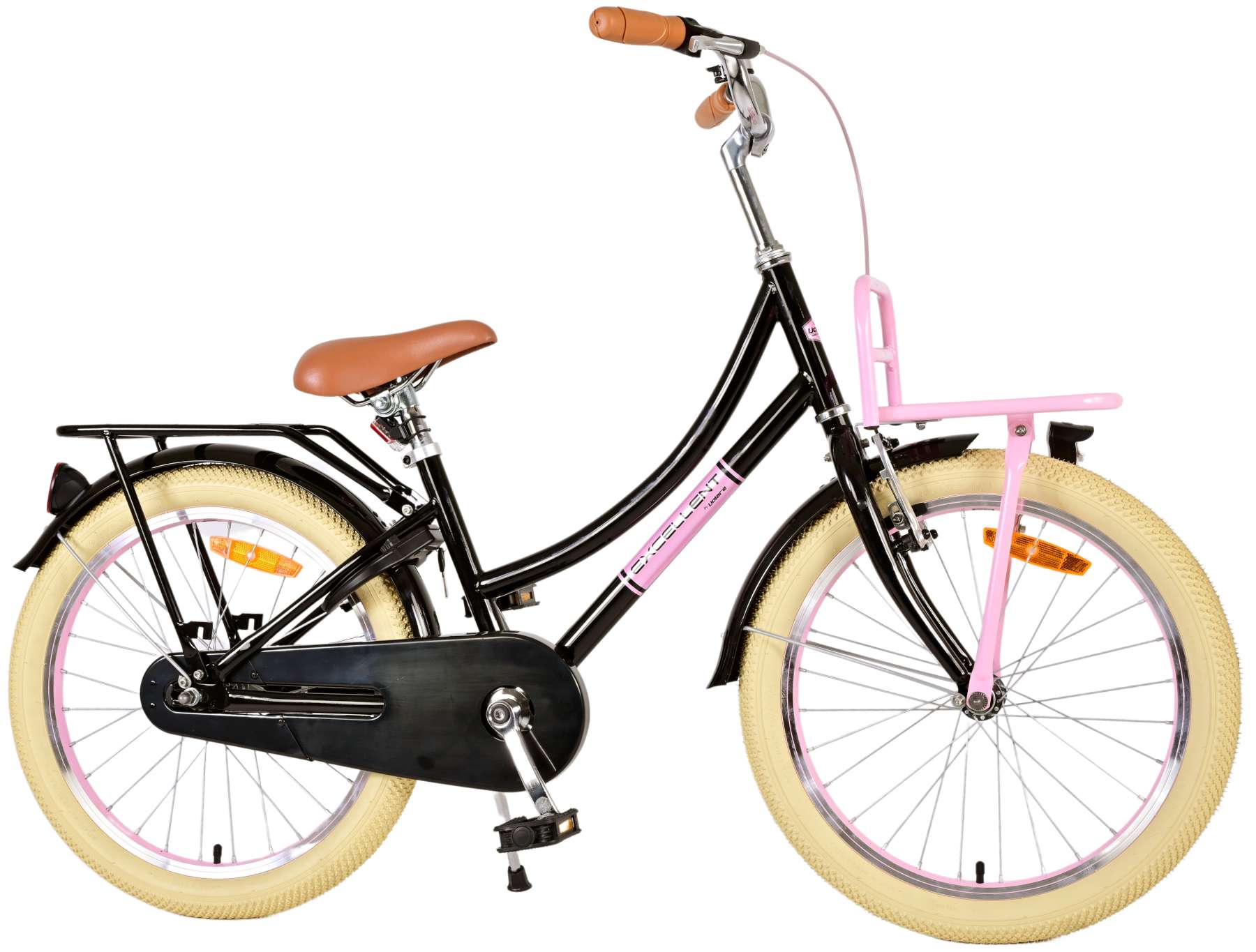 Kinderfahrrad Excellent Fahrrad für Mädchen 20 Zoll Kinderrad Schwarz Kinderfahrrad Excellent Fahrrad für Mädchen 20 Zoll Kinderrad Schwarz
