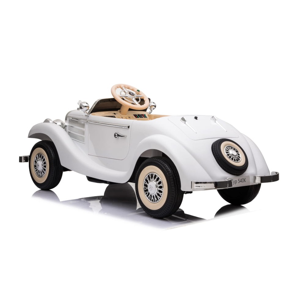 ES-Toys Elektro Kinderfahrzeug – Kinderauto „Mercedes 540K“ Oldtimer – lizenziert – 12V7AH, Allrad- 2,4Ghz Fernsteuerung, MP3, Ledersitz+EVA ES-Toys Elektro Kinderfahrzeug – Kinderauto „Mercedes 540K“ Oldtimer – lizenziert – 12V7AH, Allrad- 2,4Ghz Fernsteuerung, MP3, Ledersitz+EVA