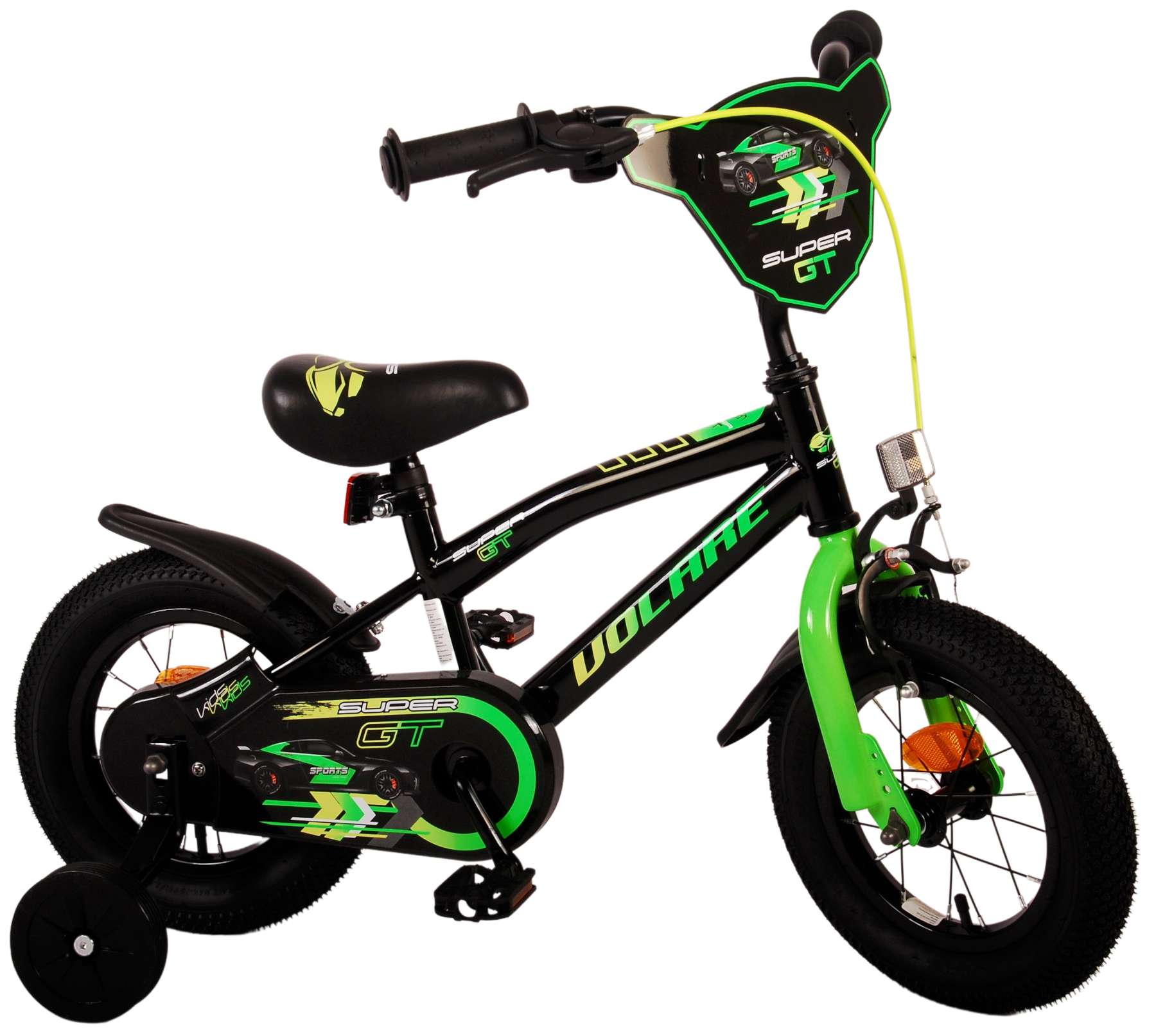 Kinderfahrrad Super GT für Jungen 12 Zoll Kinderrad in Grün Fahrrad Kinderfahrrad Super GT für Jungen 12 Zoll Kinderrad in Grün Fahrrad
