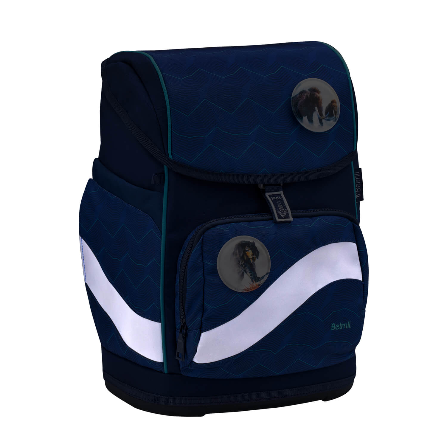 Rucksack Smarty Plus Premium Schulranzen Set 5-t. Estate Blue Tasche