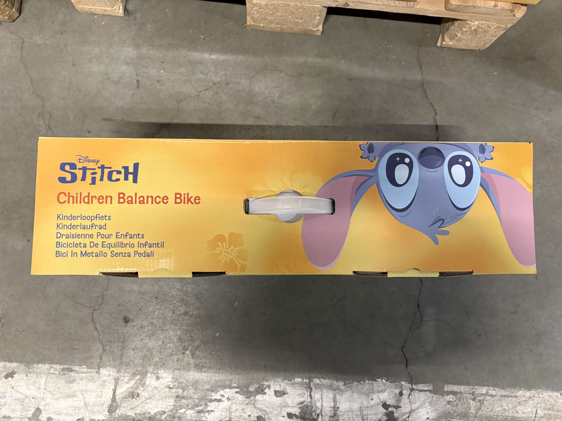 Volare Laufrad Disney Stitch 12 Zoll aus Metall, Kinderlaufrad ab 2 Jahren mit verstellbarem Sattel Volare Laufrad Disney Stitch 12 Zoll aus Metall, Kinderlaufrad ab 2 Jahren mit verstellbarem Sattel