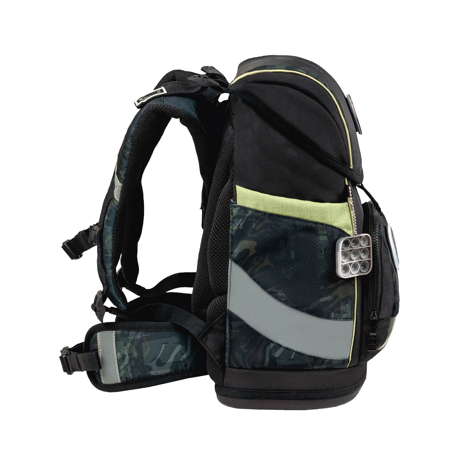 Rucksack Smarty Plus Premium Schulranzen Set 5-teile Grey Stone Tasche