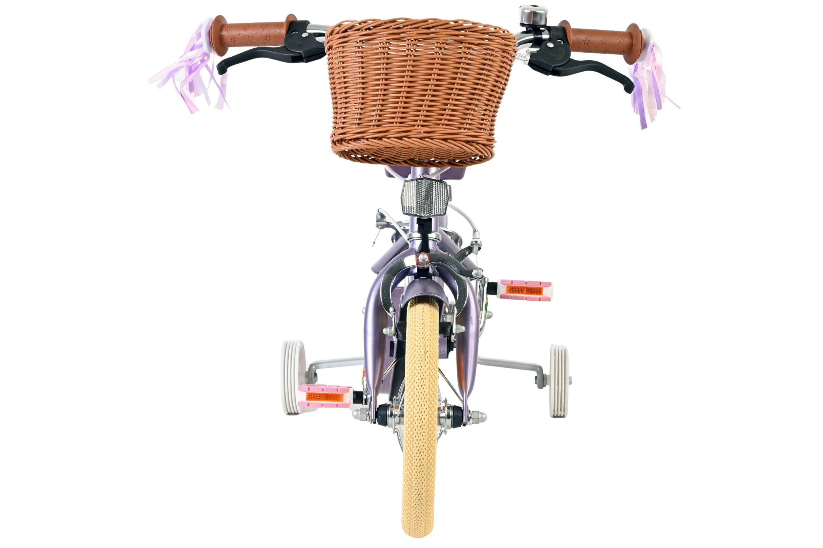 Kinderfahrrad Blossom für Mädchen 12 Zoll Kinderrad in Lila, Zwei Handbremsen Kinderfahrrad Blossom für Mädchen 12 Zoll Kinderrad in Lila, Zwei Handbremsen