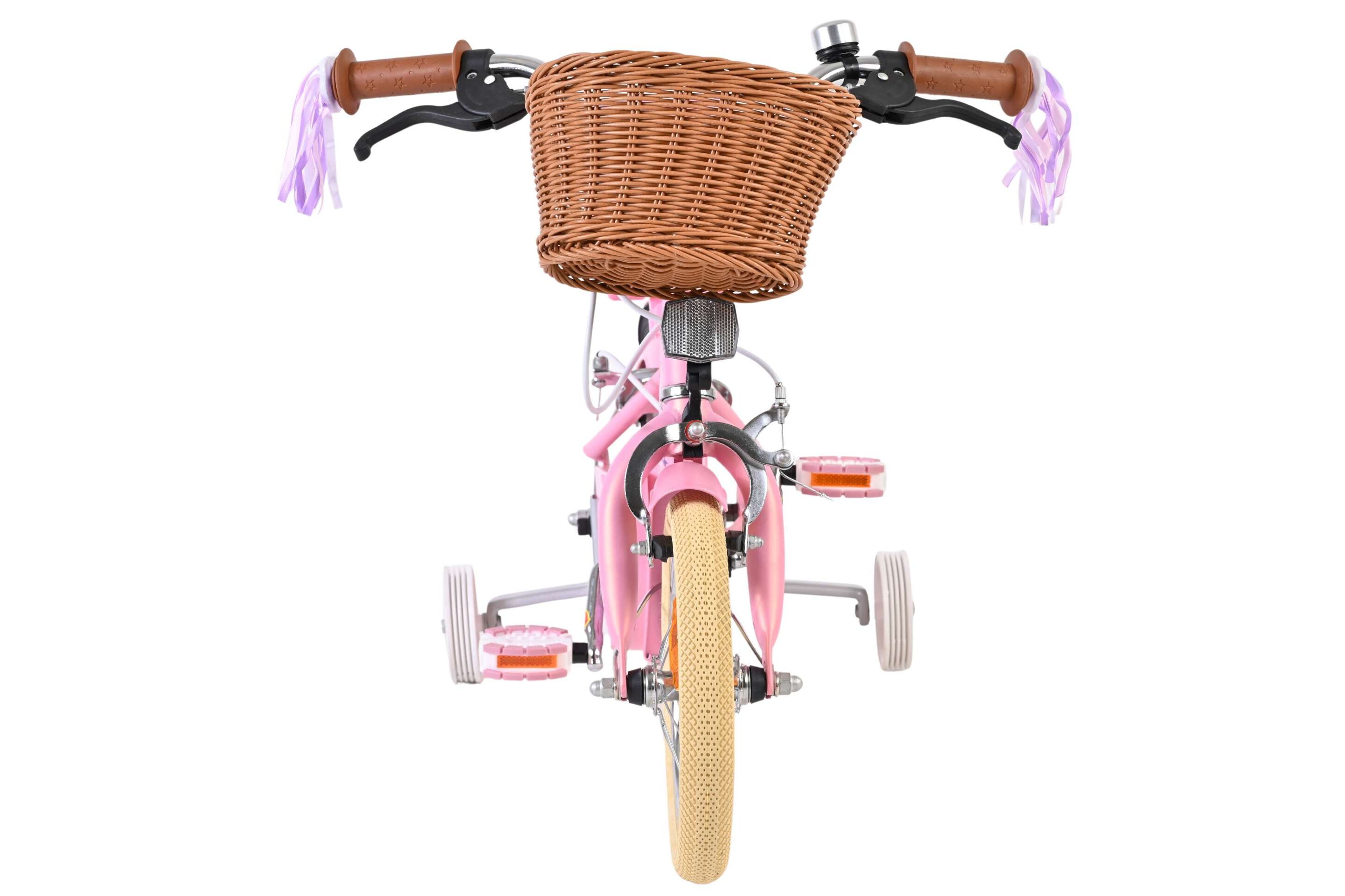 Kinderfahrrad Blossom für Mädchen 12 Zoll Kinderrad in Rosa, Zwei Handbremsen Kinderfahrrad Blossom für Mädchen 12 Zoll Kinderrad in Rosa, Zwei Handbremsen
