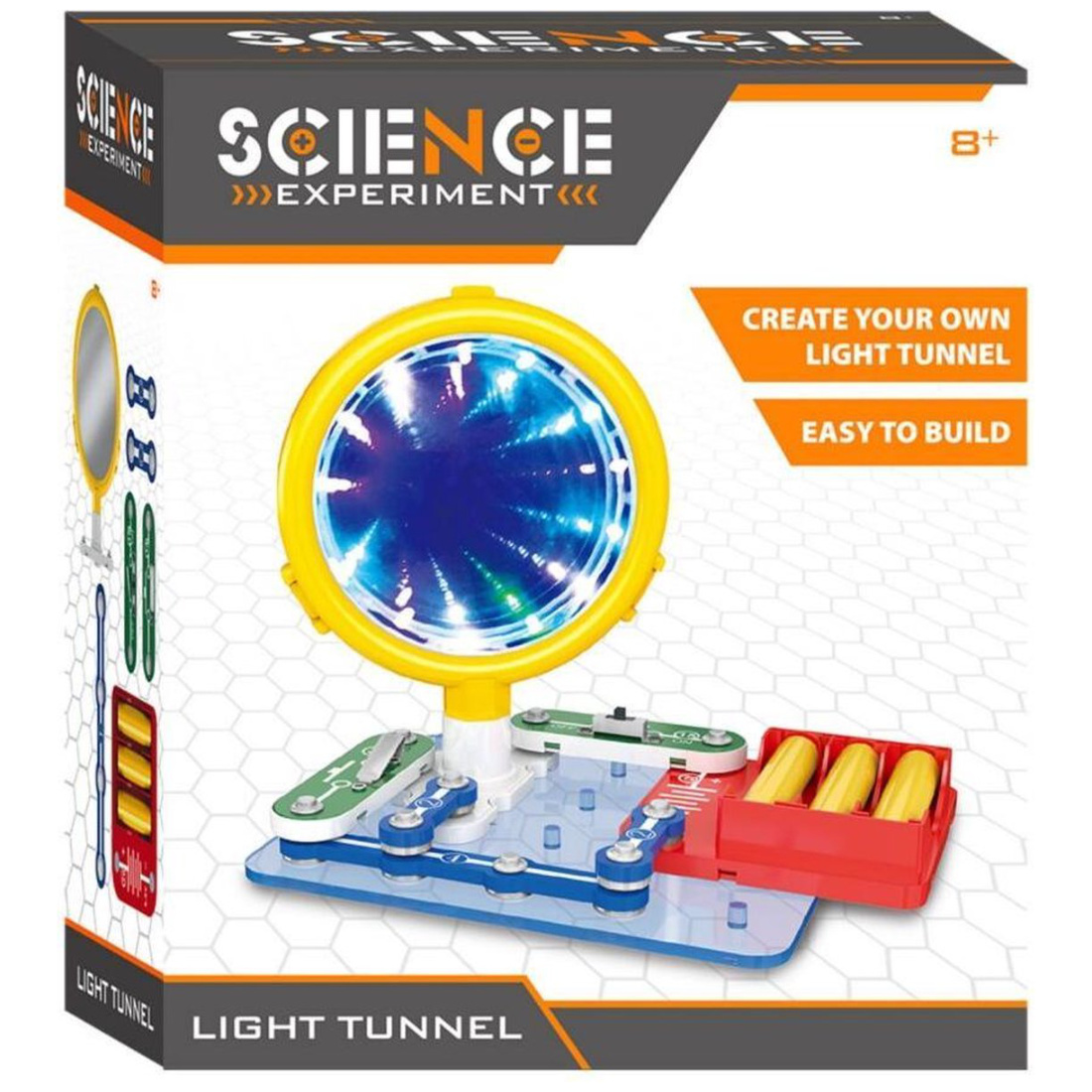 Wissenschaft baue deinen Eigenen Lichttunnel