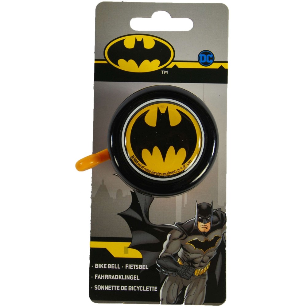 Fahrradklingel Batman für Jungen in Schwarz Klingel für Fahrrad Fahrradklingel Batman für Jungen in Schwarz Klingel für Fahrrad
