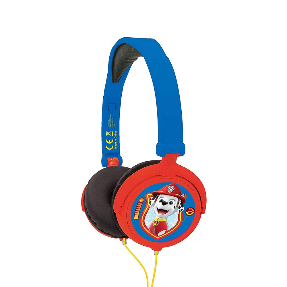 Paw Patrol Stereo Kopfhörer, faltbar, kabelgebunden, mit kindersicherer Lautstärke