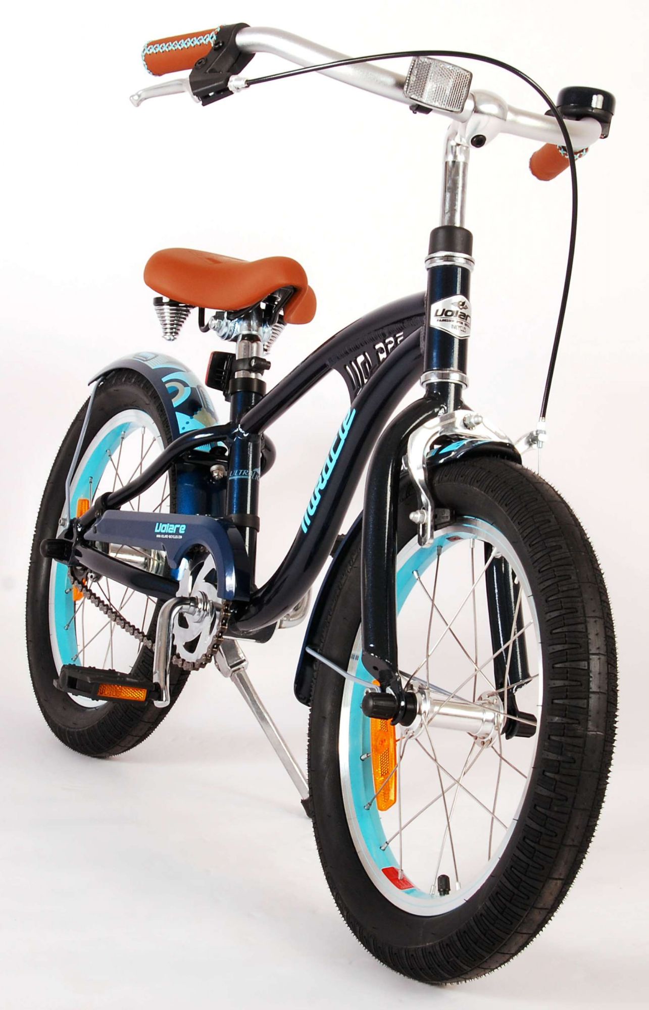 Kinderfahrrad Miracle Cruiser für Jungen 16 Zoll Kinderrad Matt-Blau