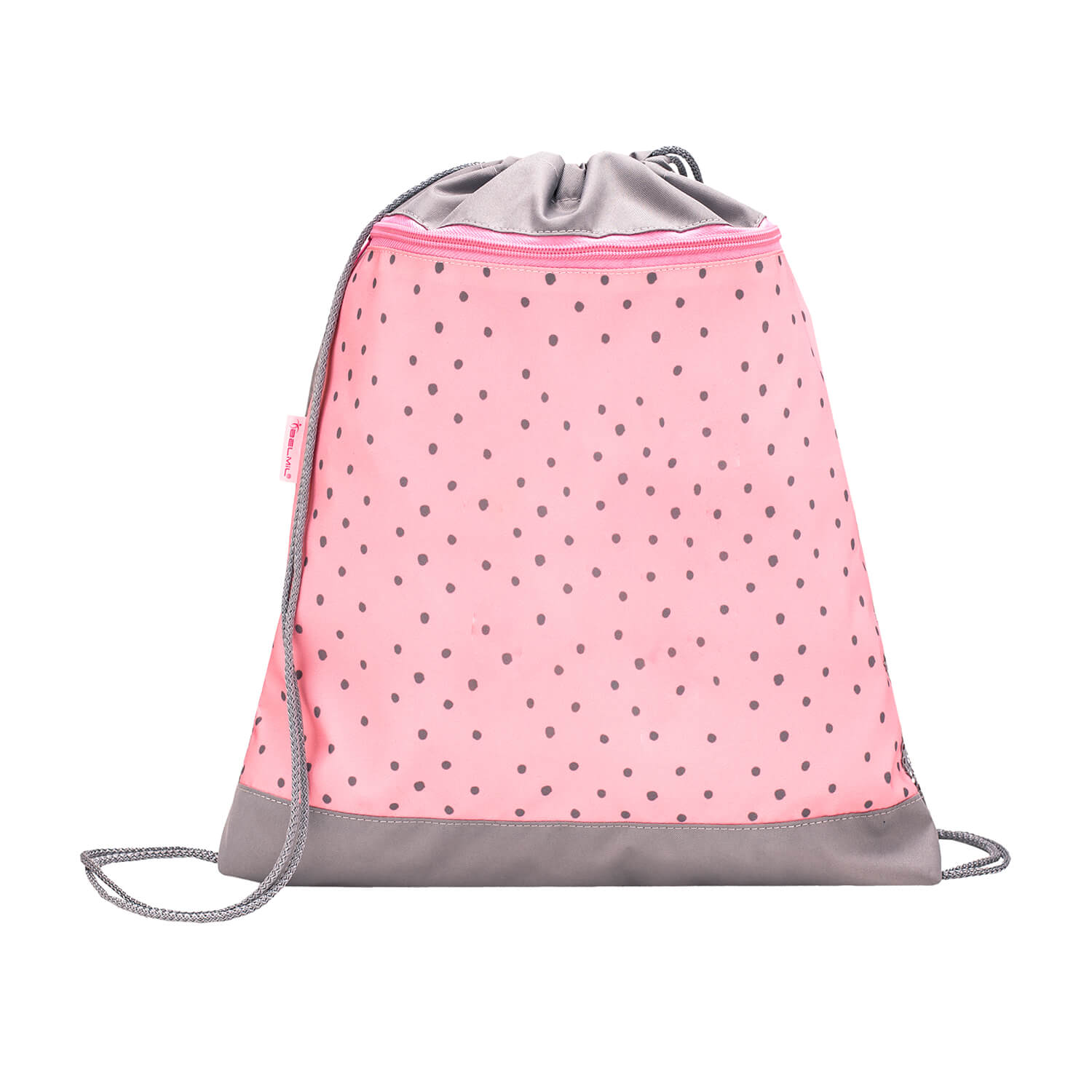 Rucksack Smarty ergonomisches Schulranzen Set 5-teilig Pink Dots 2