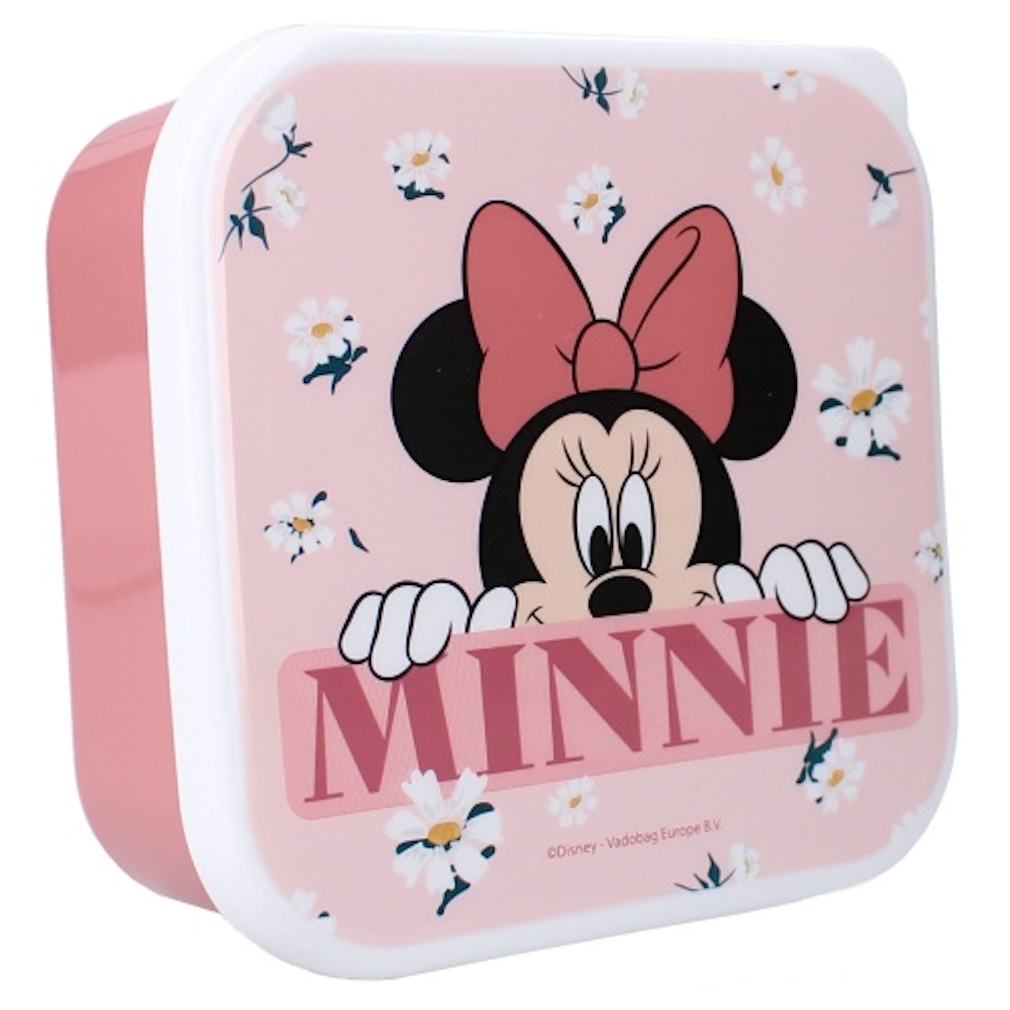 Snackbox Minnie Mouse (3tlg.) Bon Appetit! Brotdose