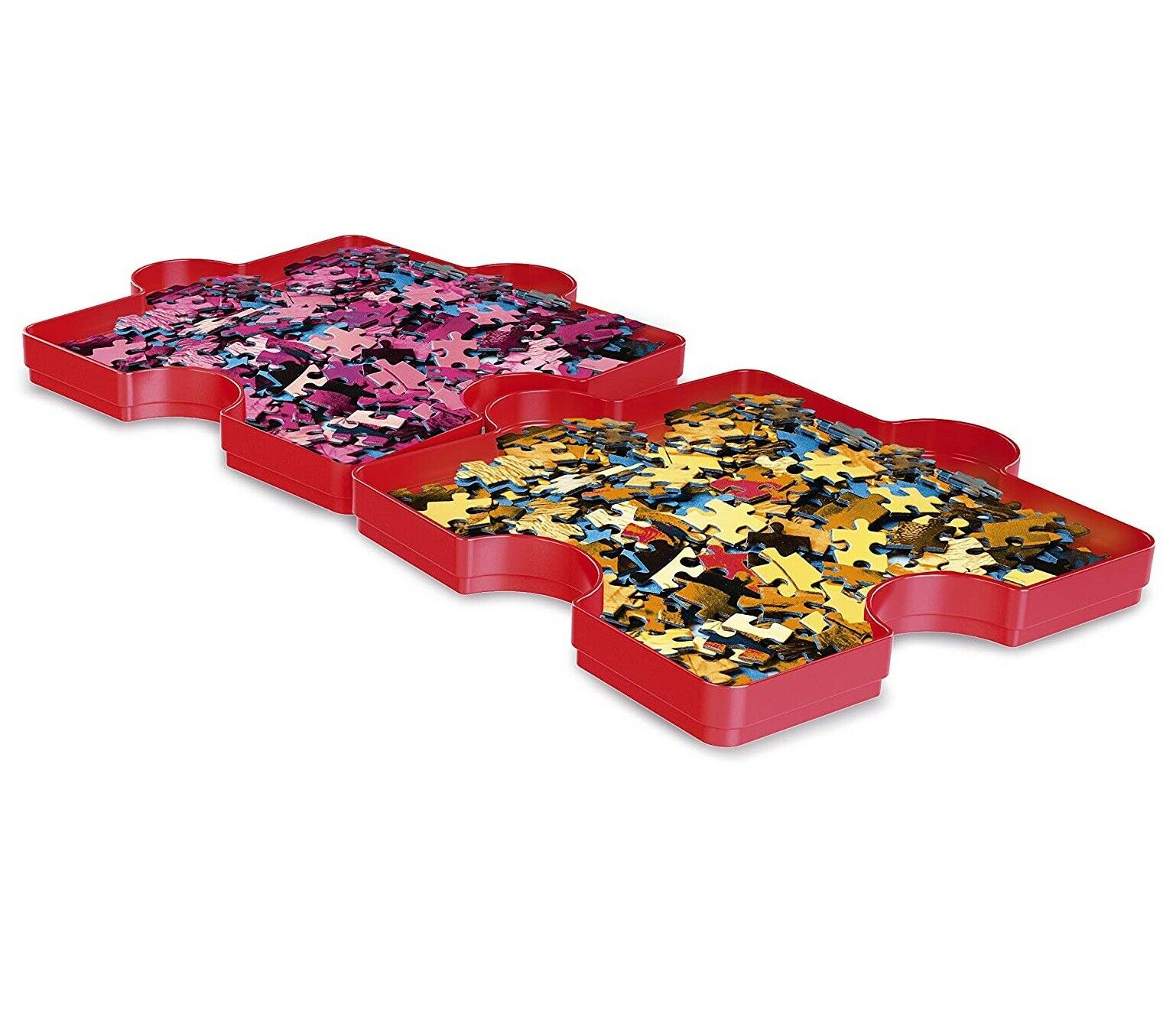 Puzzle Sortierer rot 6 Stück Clementoni Kinderspielzeug
