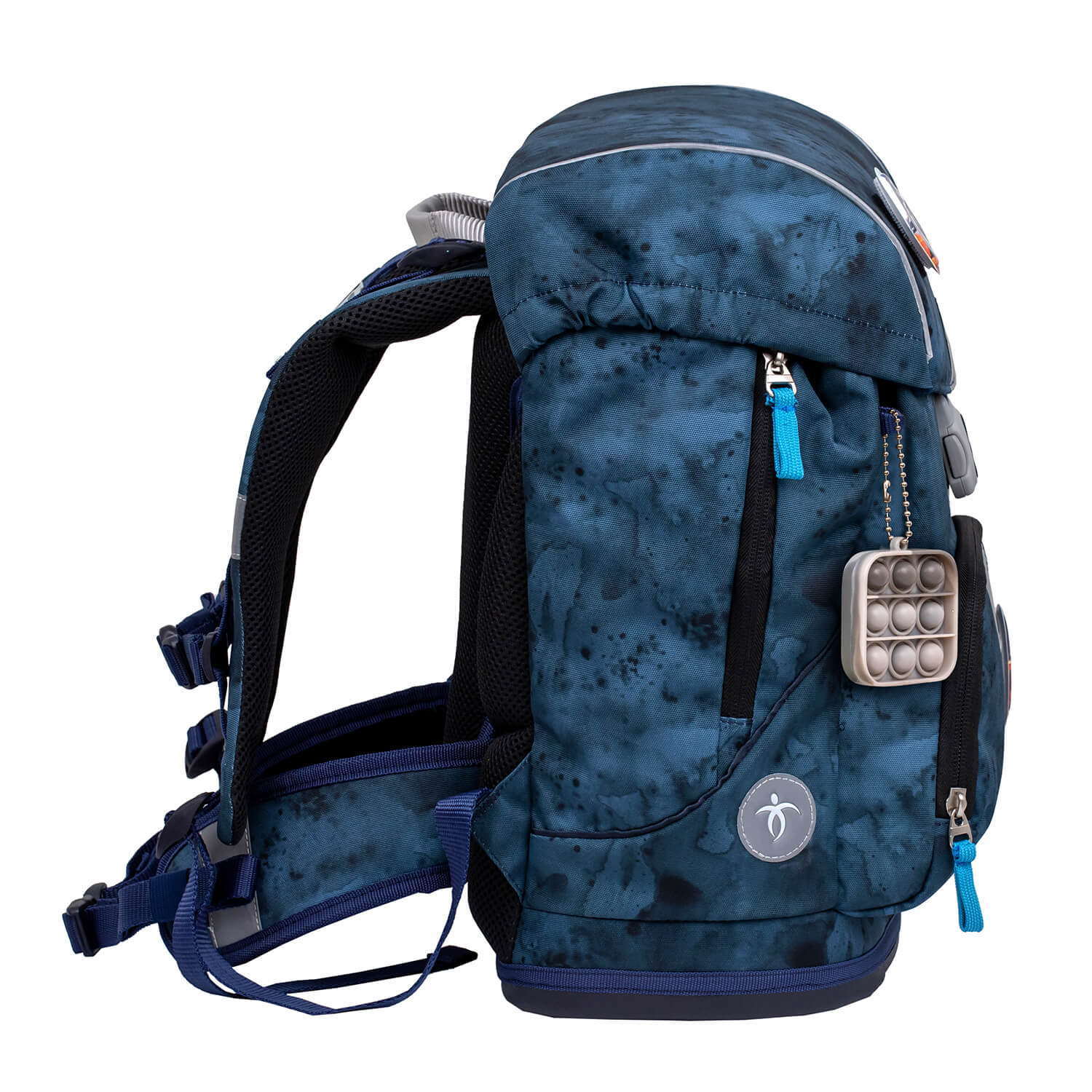 Rucksack Motion ergonomisches Schulranzen Set 5-teilig Blue Splash Rucksack Motion ergonomisches Schulranzen Set 5-teilig Blue Splash